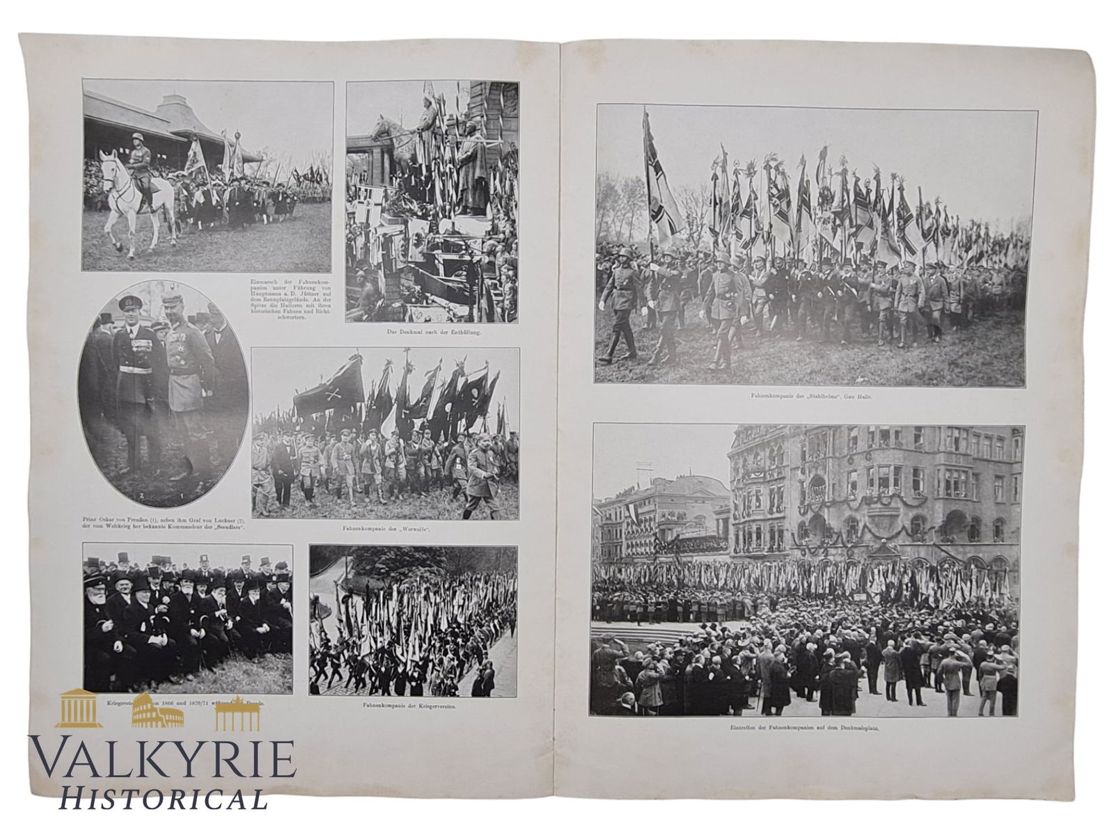 German BIG Booklet "For the Remembrance of the German Day in Halle 11. May 1924" - 5