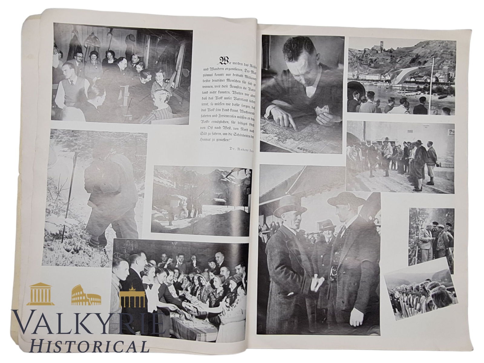 1933 Compilation Booklet of Activities of the Kraft Durch Freude Programme of the DAF - 5