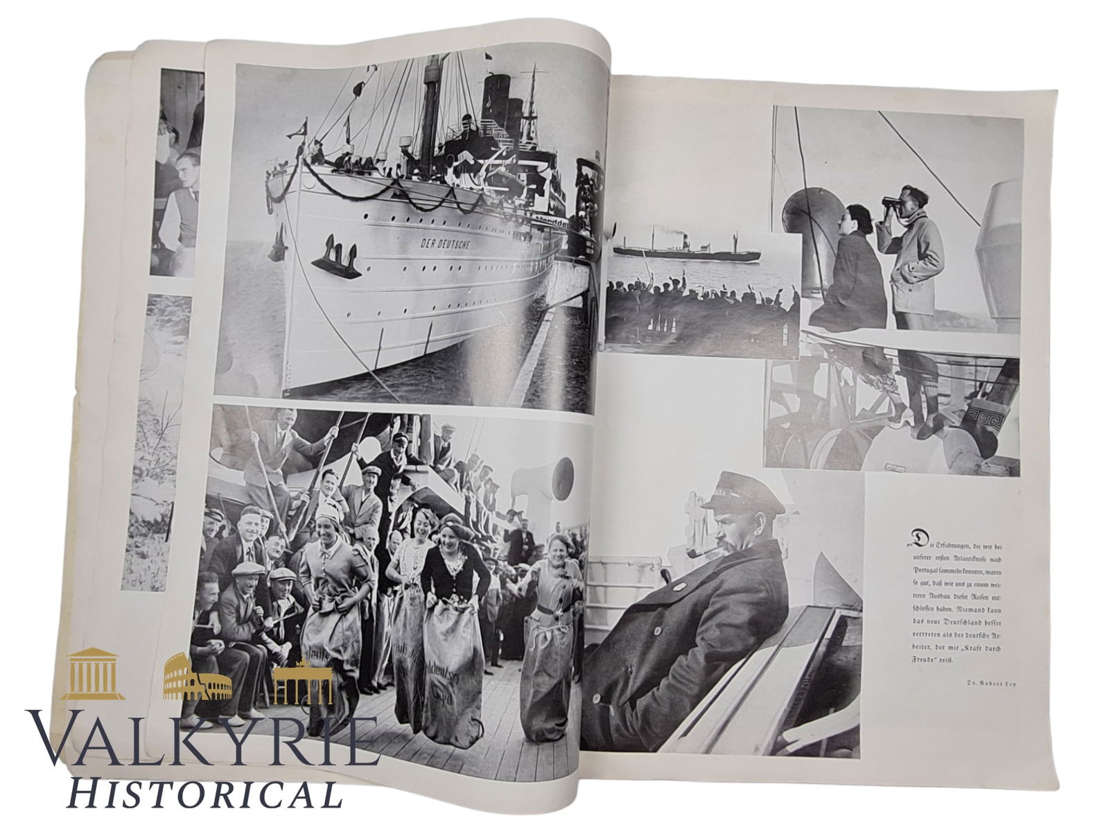 1933 Compilation Booklet of Activities of the Kraft Durch Freude Programme of the DAF - 6