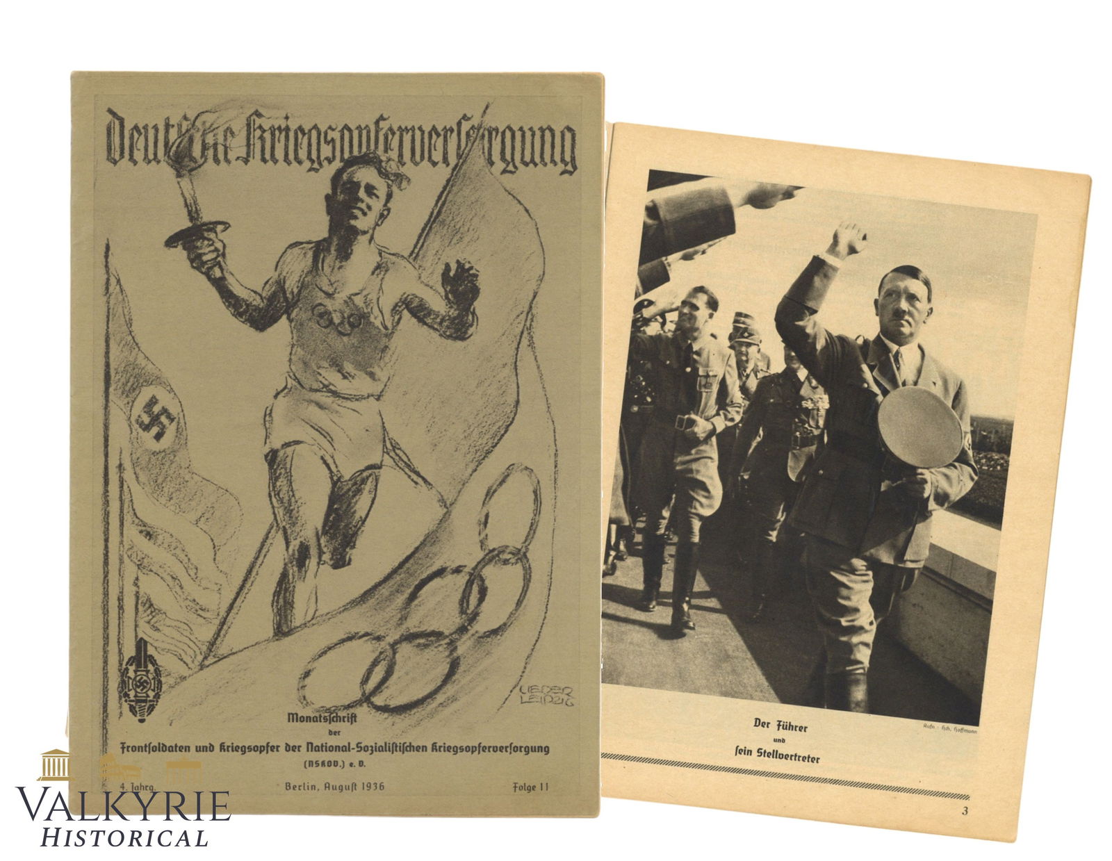 Official Magazine of the NSKOV - Special Number For 1936 Olympic Games - Number 11 (1 of 8)