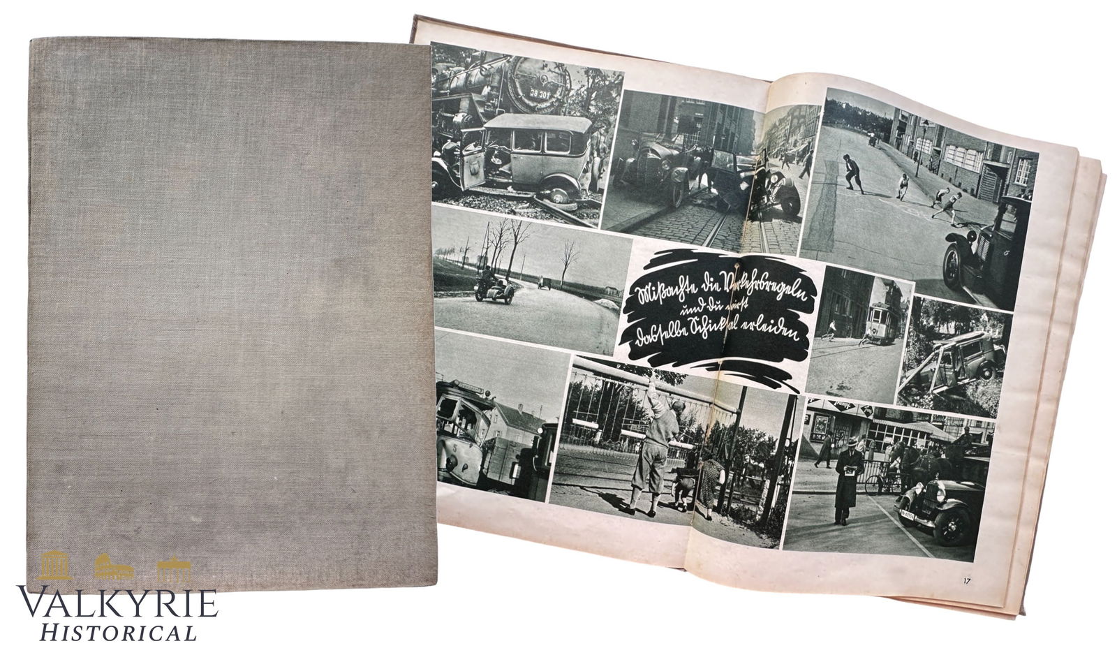 Book That Compiles Several Numbers of the Nazi Magazine "Kampf und Gefahr!" (1 of 18)