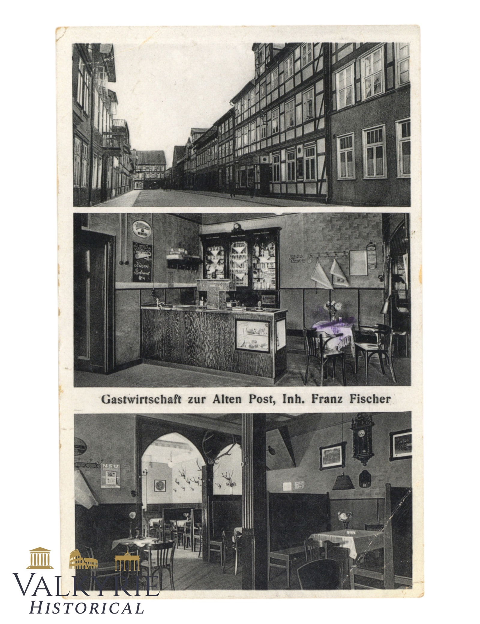 SS Feldpost Postcard Sent By SS-Totenkopfstandarte SS-Mann in 1939 During WW2 (1 of 2)