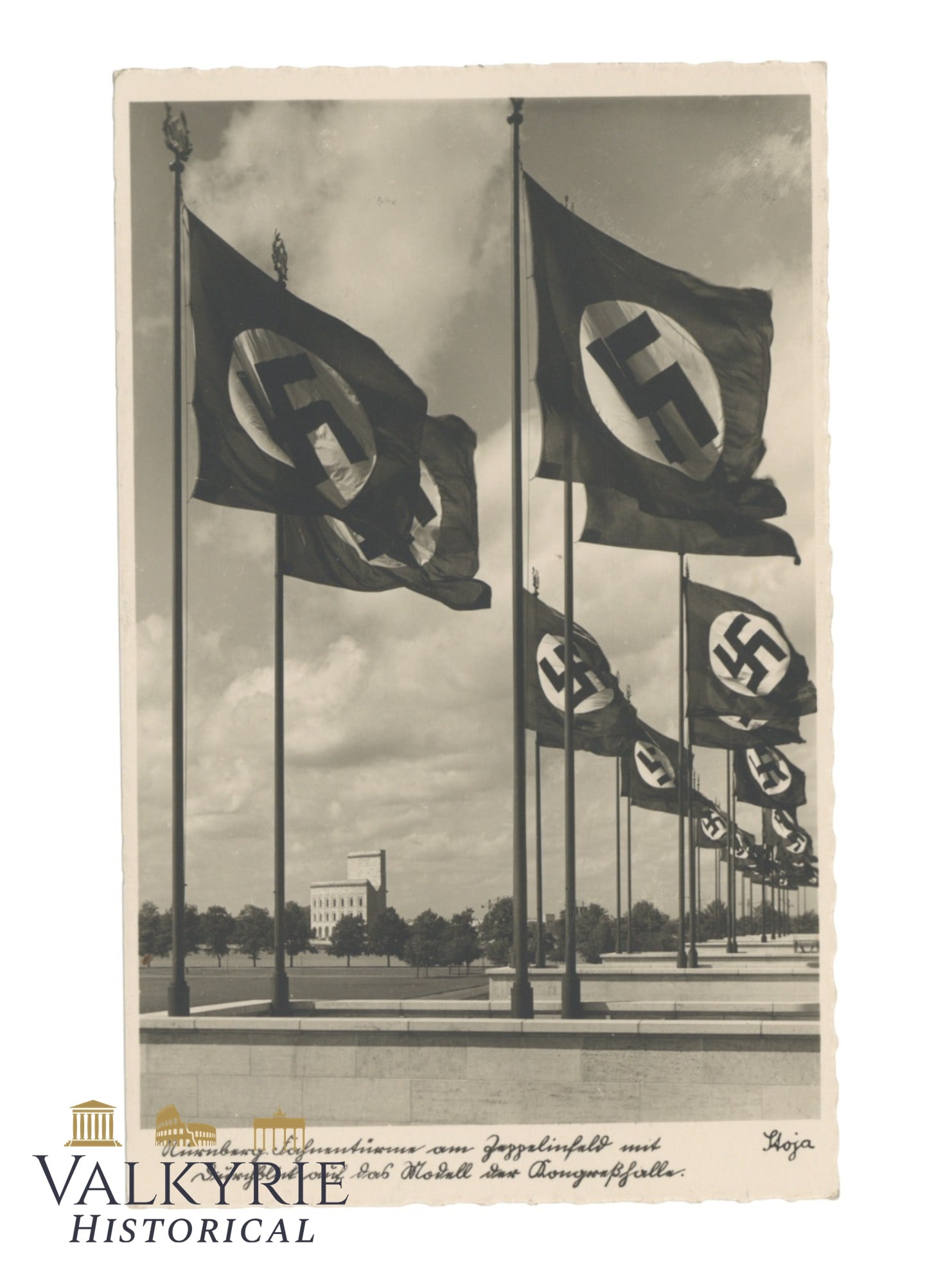 Nazi Propaganda Postcard With Photo of the Zeppelinfield in Nuremberg - Non-circulated (1 of 2)