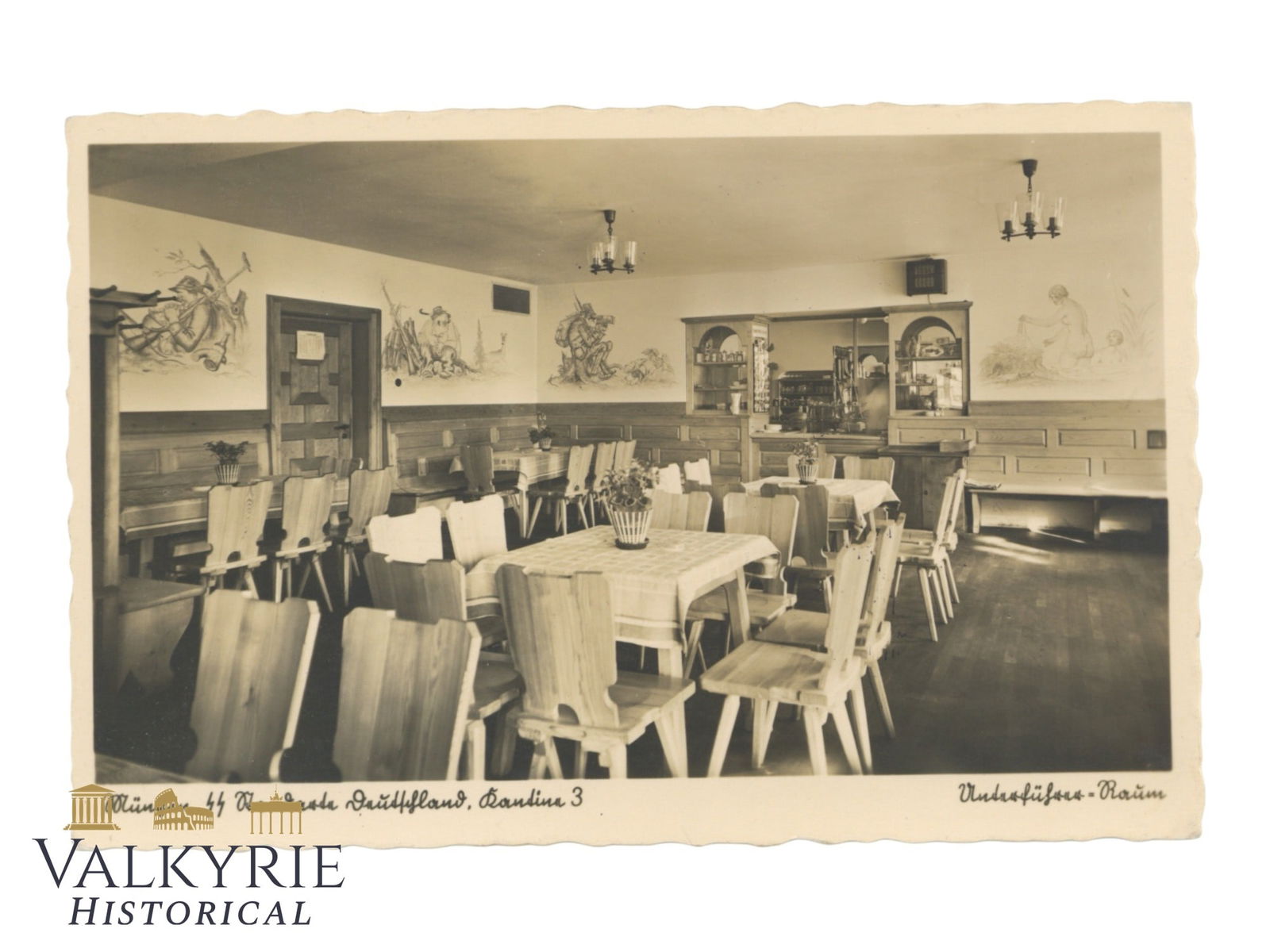 Nazi Postcard With a Photo of SS Barracks in Munich - Freimann - Sent by SS Soldier in 1940 (1 of 2)