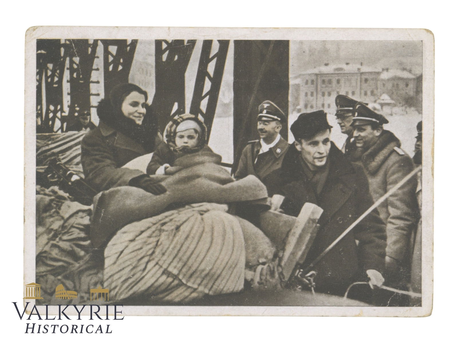 Nazi Propaganda Postcard of the VDA School Donation Campaign 1940 - Circulated (1 of 2)