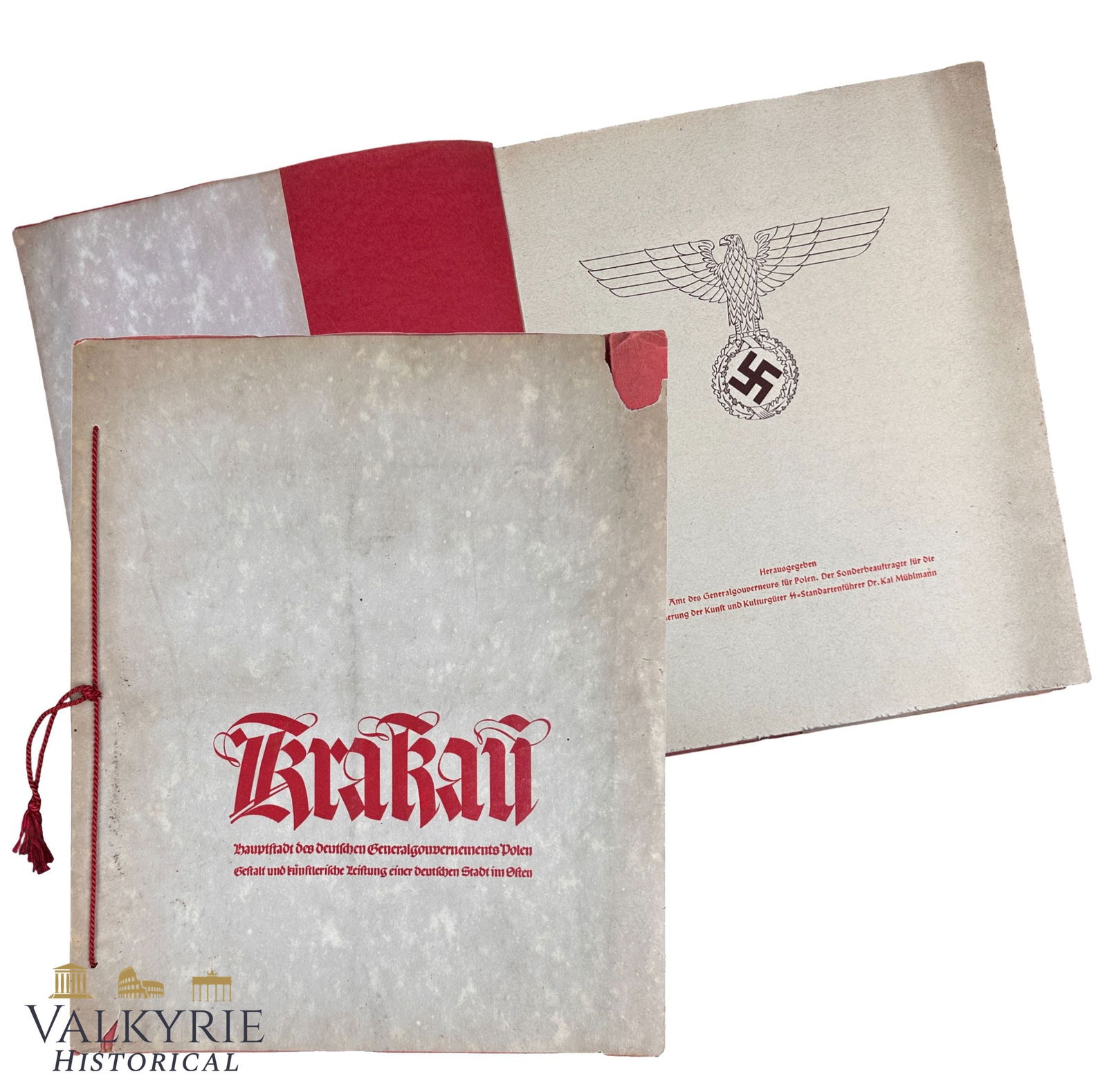 German Photo Book "Krakau. The Capital of the German Generalgouvernement in Poland" (1 of 14)