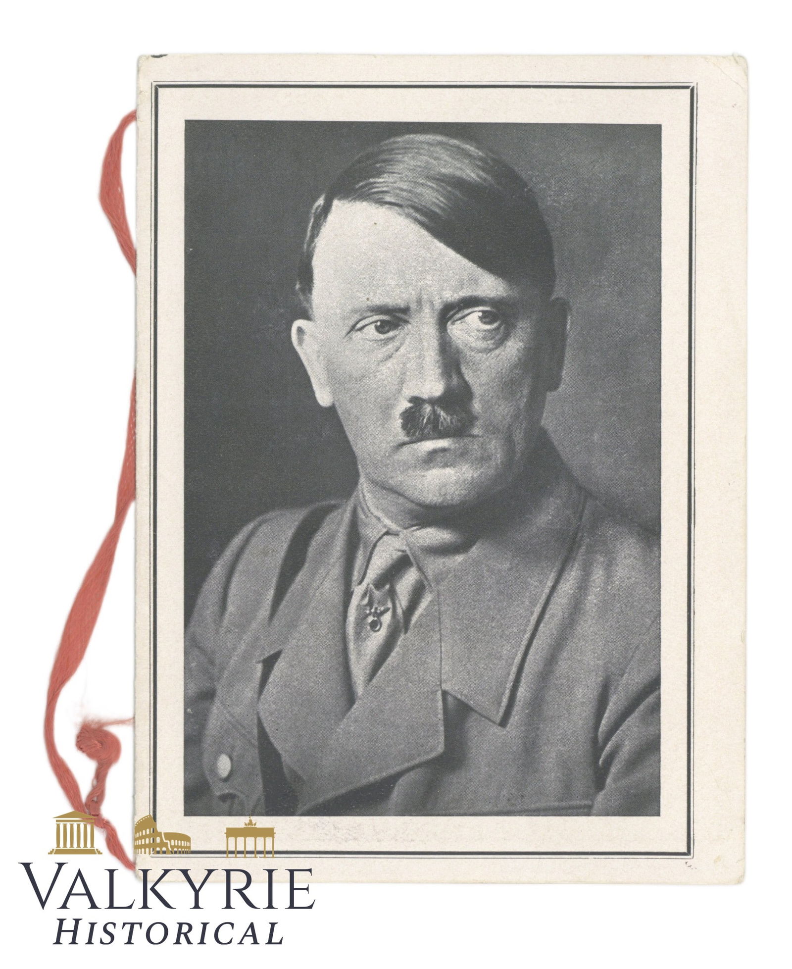 Commemorative Czech Postal Stamps Edition For the 50th Birthday of Adolf Hitler: Commemorative Czech Postal Stamps Edition For the 50th Birthday of Adolf Hitler. Different value postal stamps cancelled with ink stamps dated in 1940 and also a photo of Adolf Hitler and the text in
