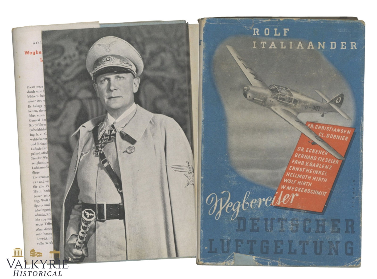 German Book "Wegbereiter Deutscher Luftgeltung" by Rolf Italiaander (1 of 14)