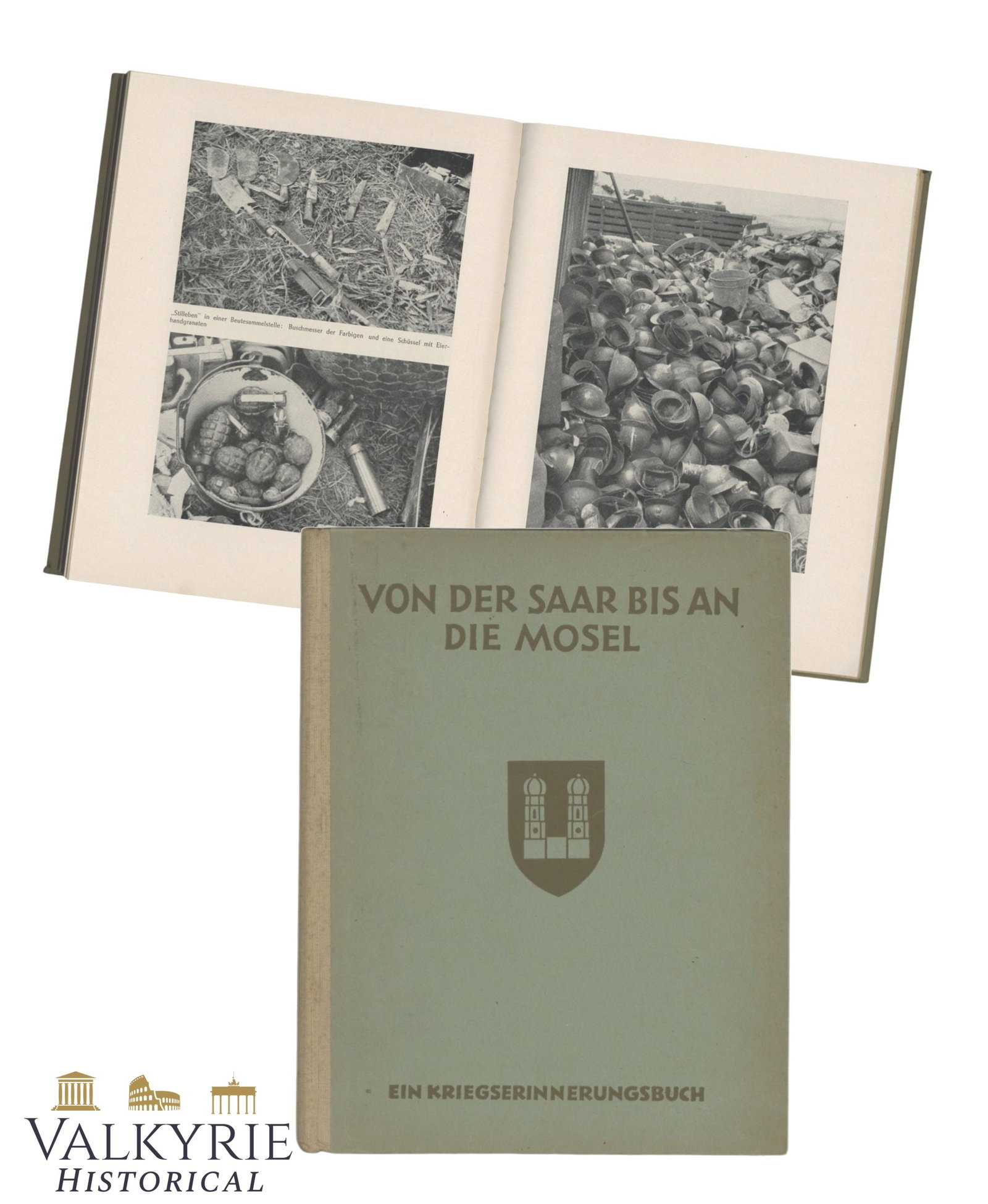 German Book "From the Saar to the Moselle" by Oberstlen. Dr. E. Gehring (1 of 20)