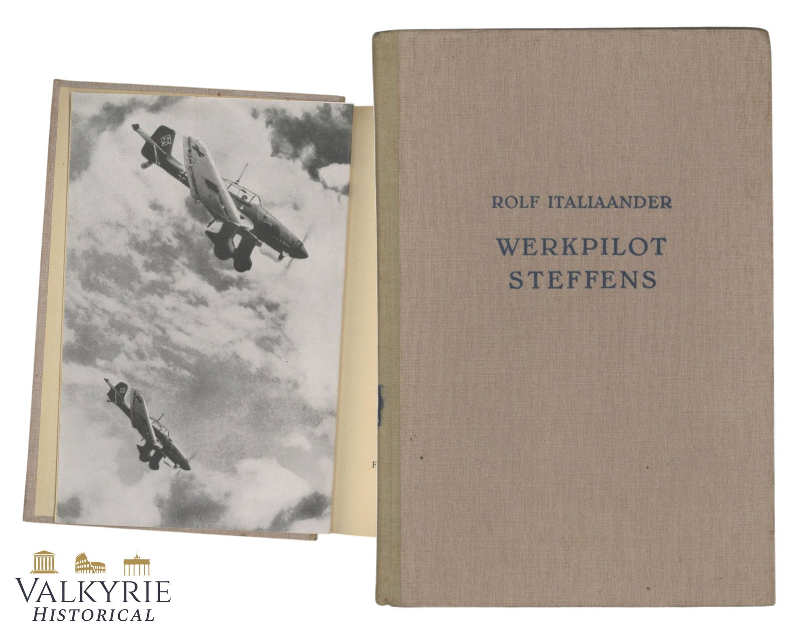 German Book "Werkpilot Steffens - A Chronicle of a Life of Our Days" by Rolf Italiaander (1 of 13)