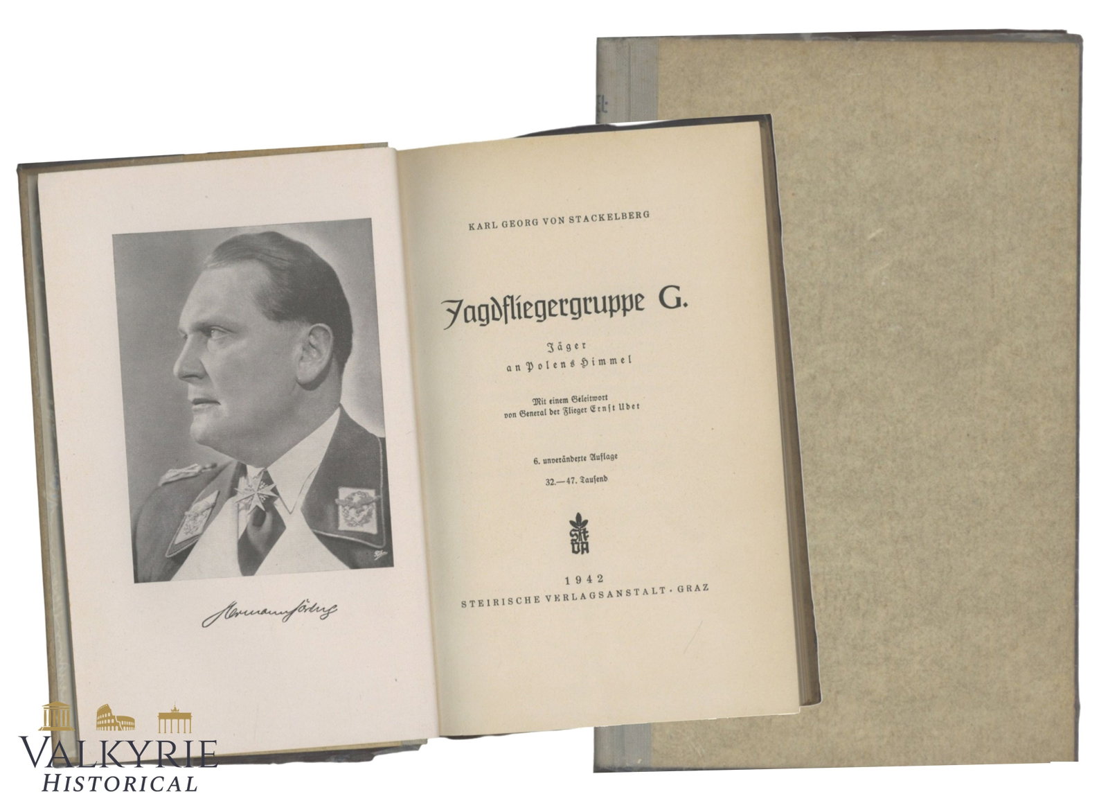 German Book "Jagdfliegergruppe G. Fighter in the Sky of Poland" by Karl-Georg von Stackelberg (1 of 12)
