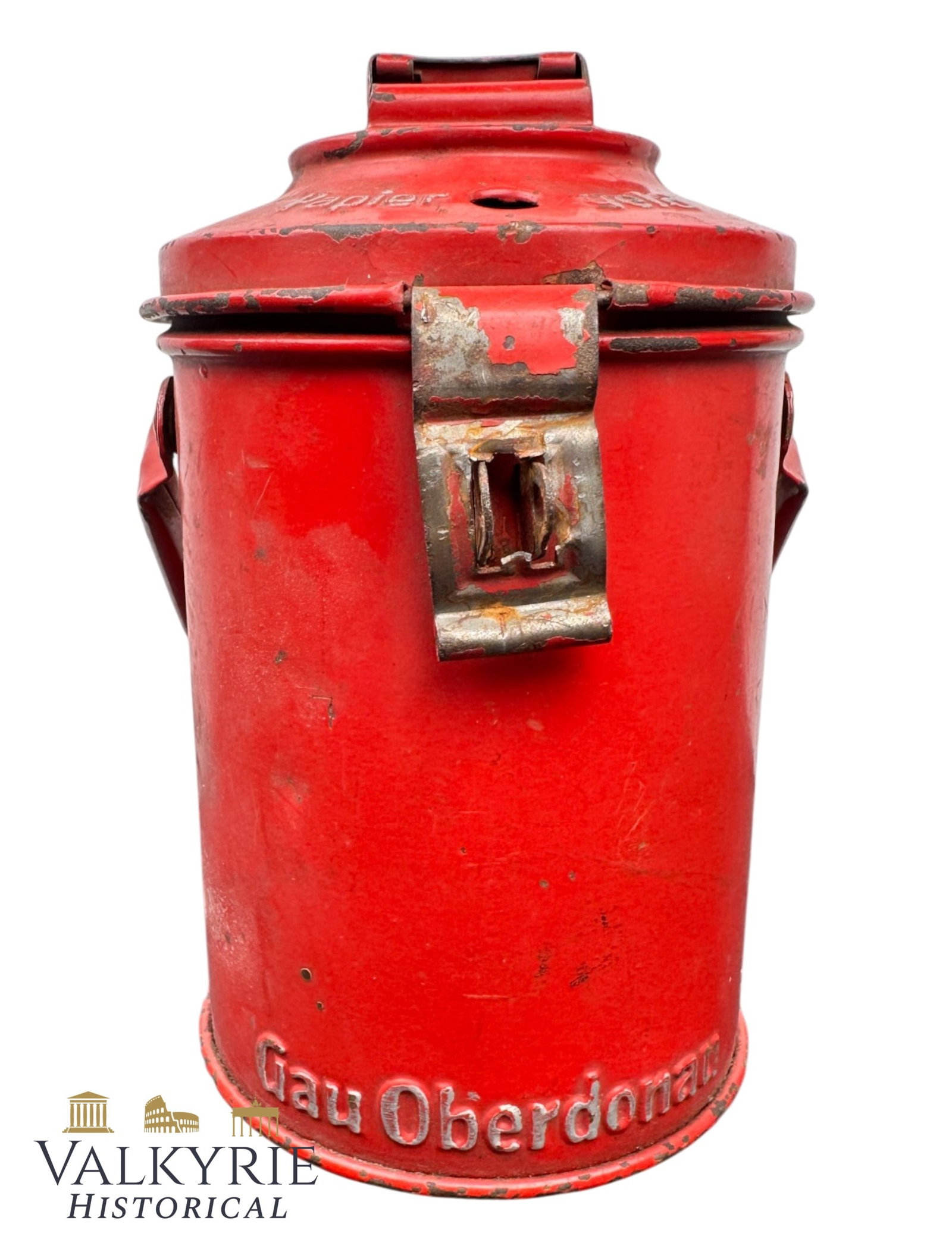 Donation Can of the Nazi Germany Winterhilfswerk From Gau Oberdonau (1 of 11)