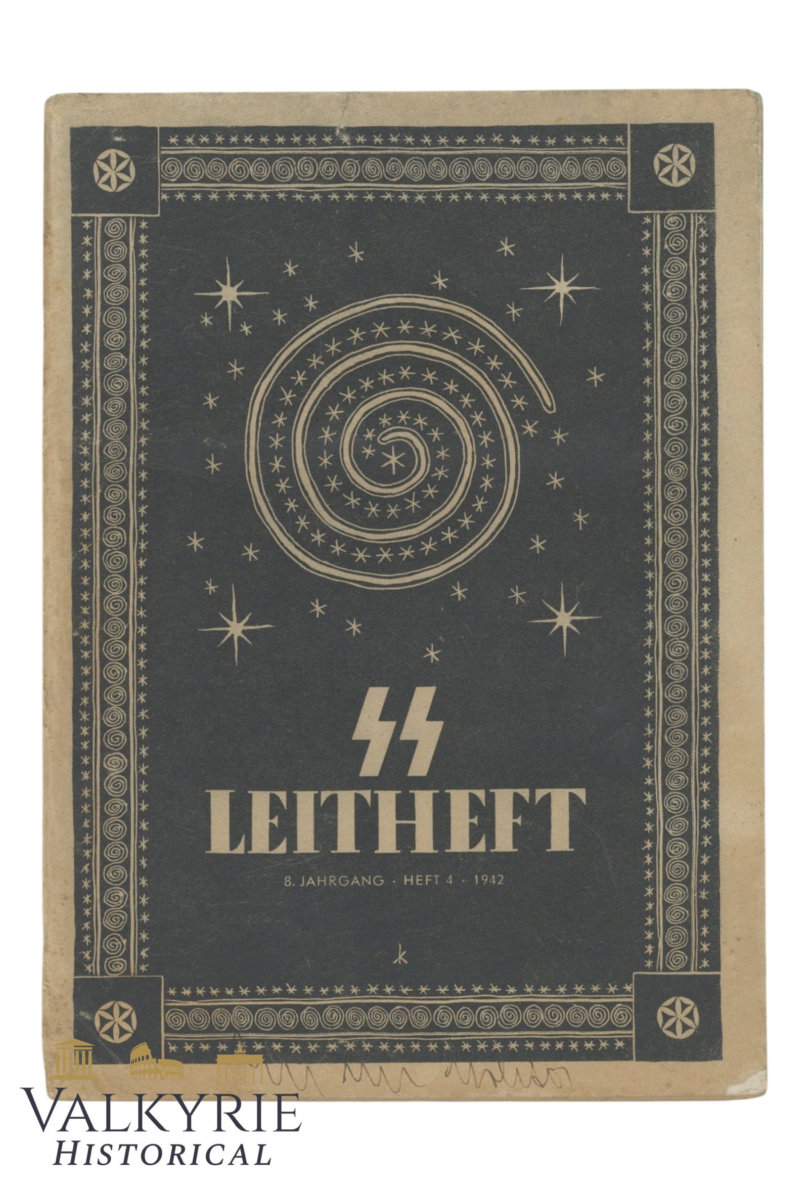 SS Magazine "SS-Leitheft" - 8th Year - Number 4 - 1942 (1 of 8)