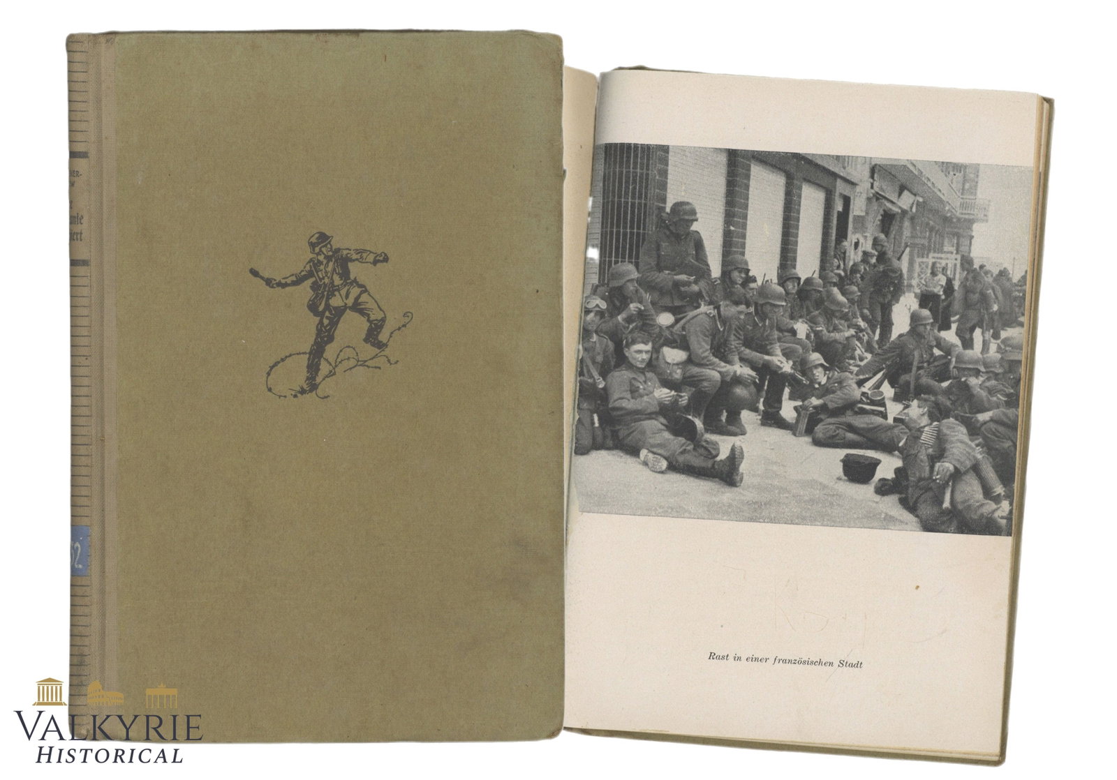 German Book "A Company Marches...Infantrymen Fight in France" by W. Hoeppener-Flatow (1 of 9)