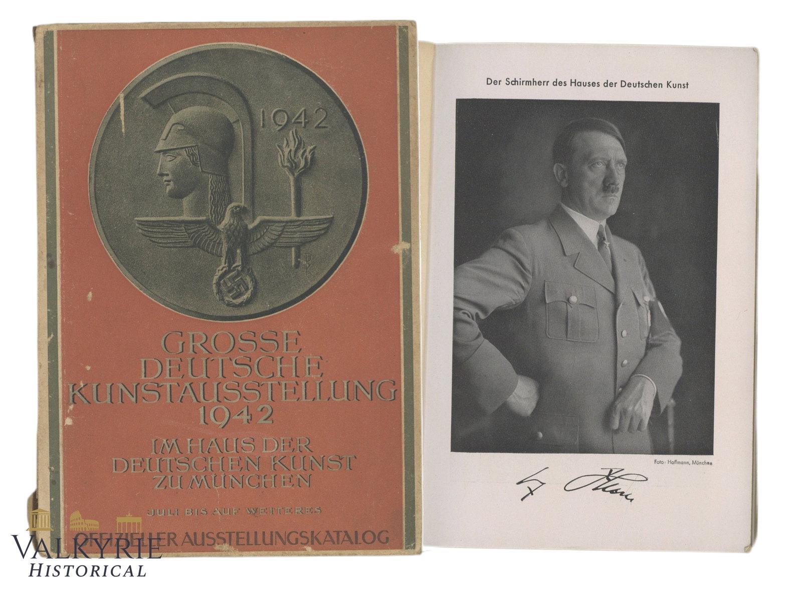 Official Guide Catalogue Booklet of the Great German Art Exhibition in Munich in 1942 - Illustrated (1 of 11)