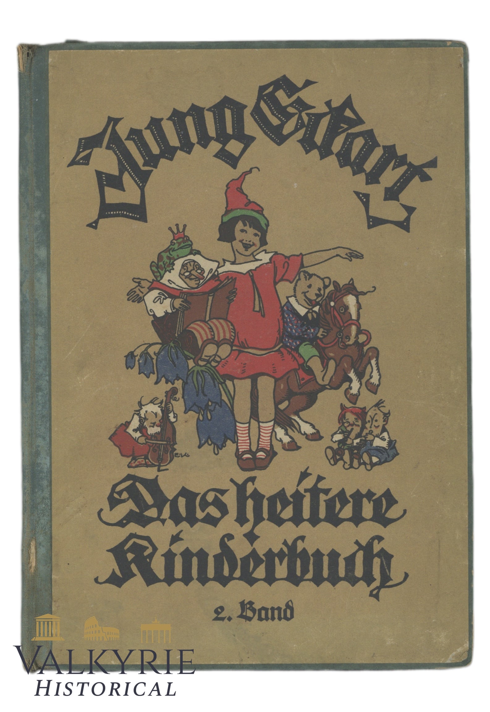 German Book For Children "Young Eckart. The Cheerful Children's Book. Volume 2" by Ernst Kutzer (1 of 10)