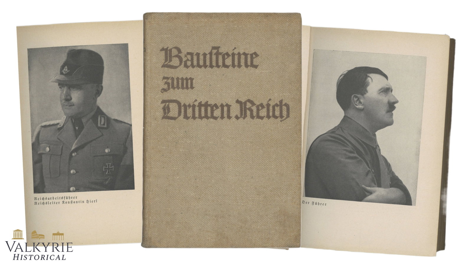German Book "Construction Blocks For The Third Reich" by Hermann Kretzschmann 1935: German Book "Construction Blocks For The Third Reich" by Hermann Kretzschmann. Hardcover. 608 pages. Illustrated. Leipzig 1935. Shipping flat cost $25 it doesn't matter how many items you win. you pay