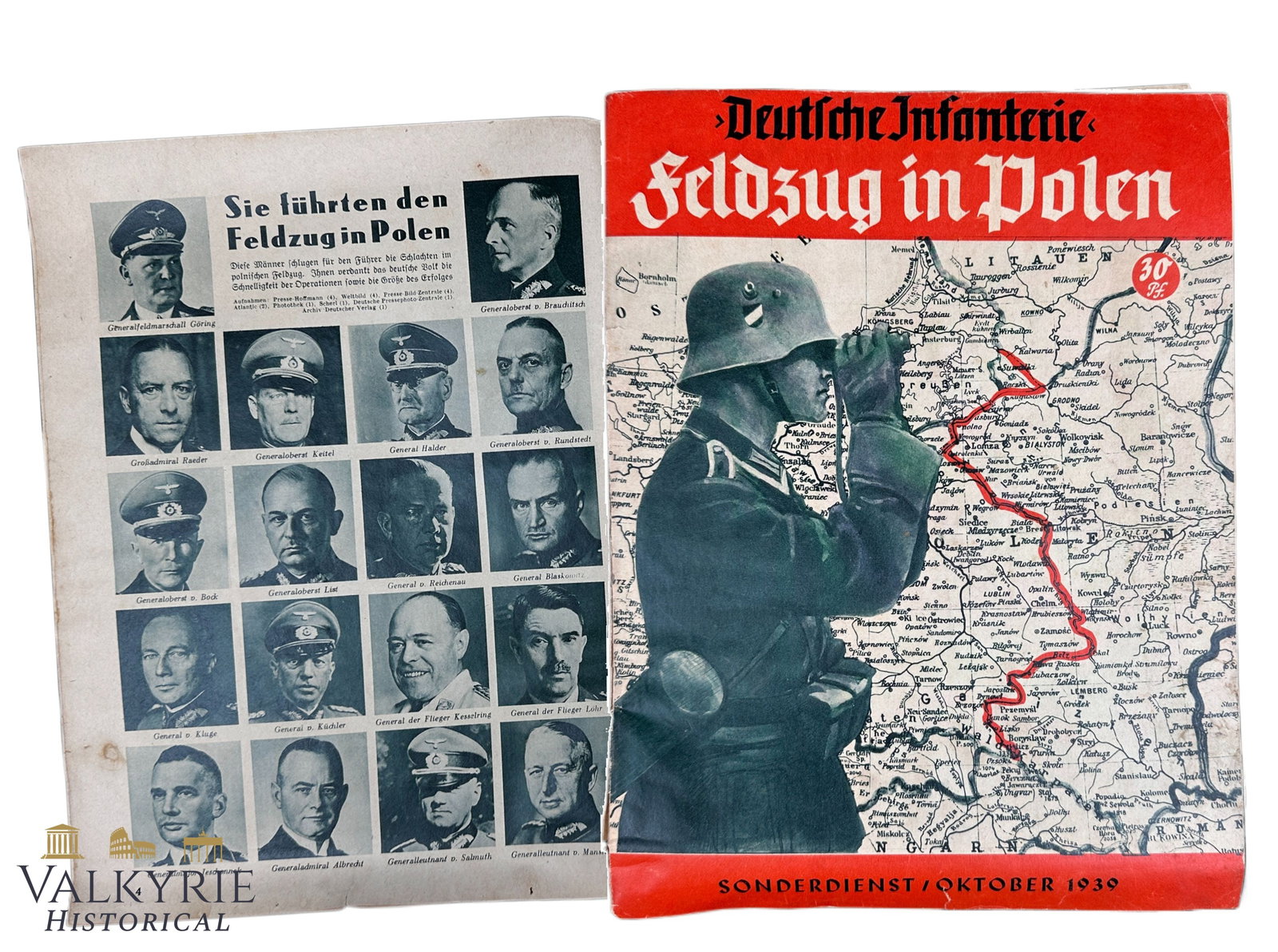 Special Number of the German Magazine "German Infantry" - "Campaign in Poland" (1 of 12)