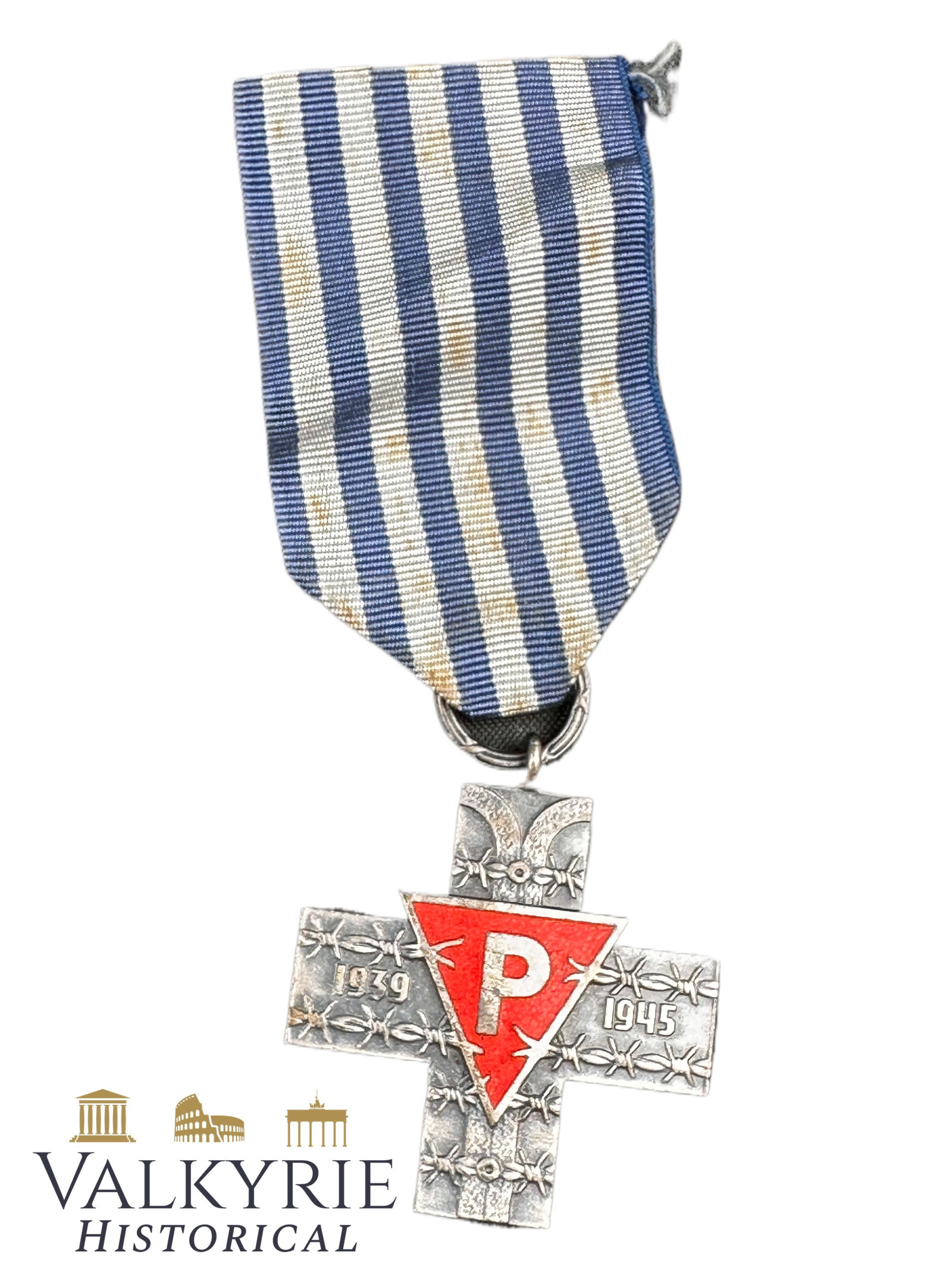 Fine Example of the Polish Decoration "Auschwitz Cross" (1 of 6)