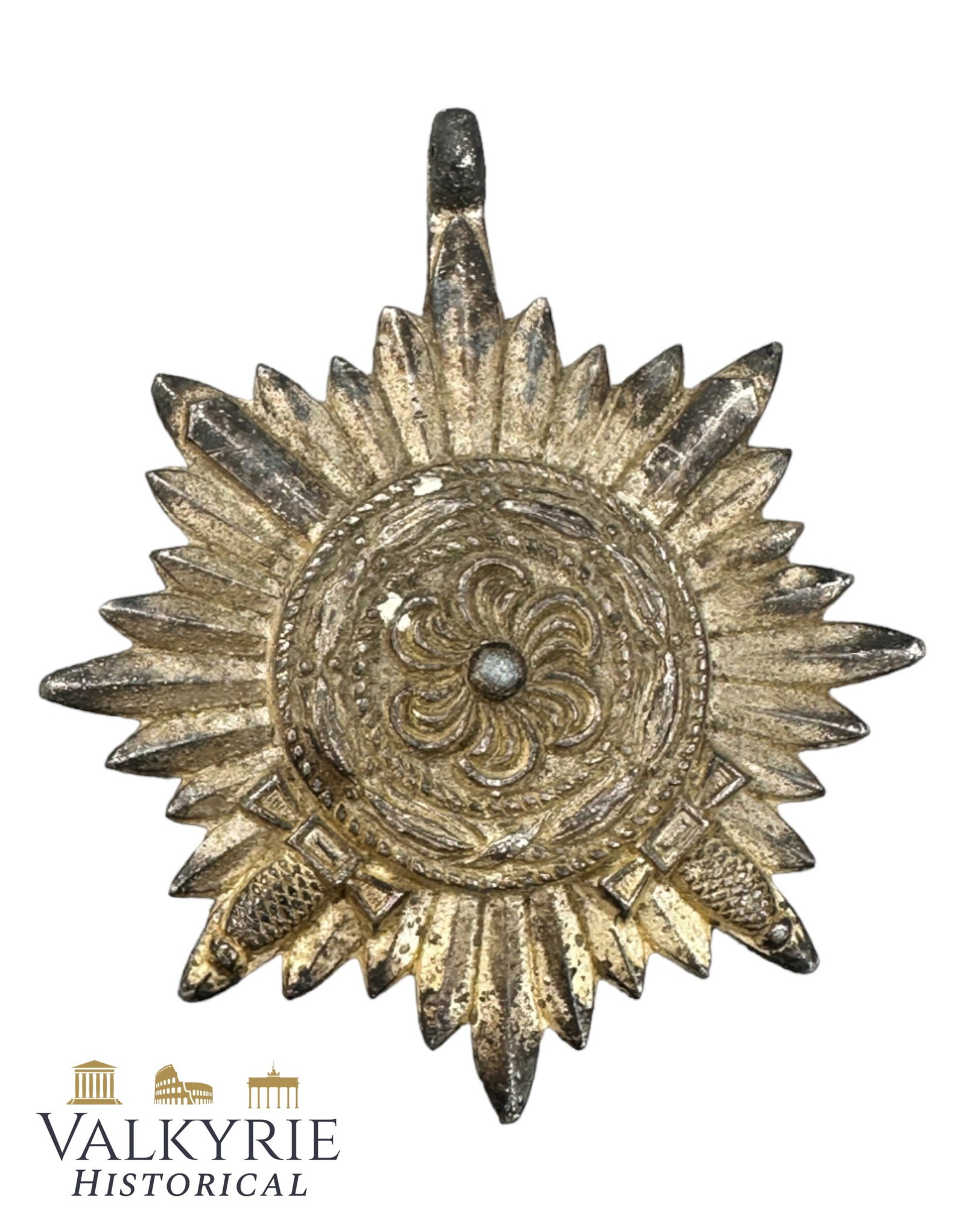 2nd Class Silver Category of the German Eastern Peoples' Medal- No Loop Nor Ribbon (1 of 4)