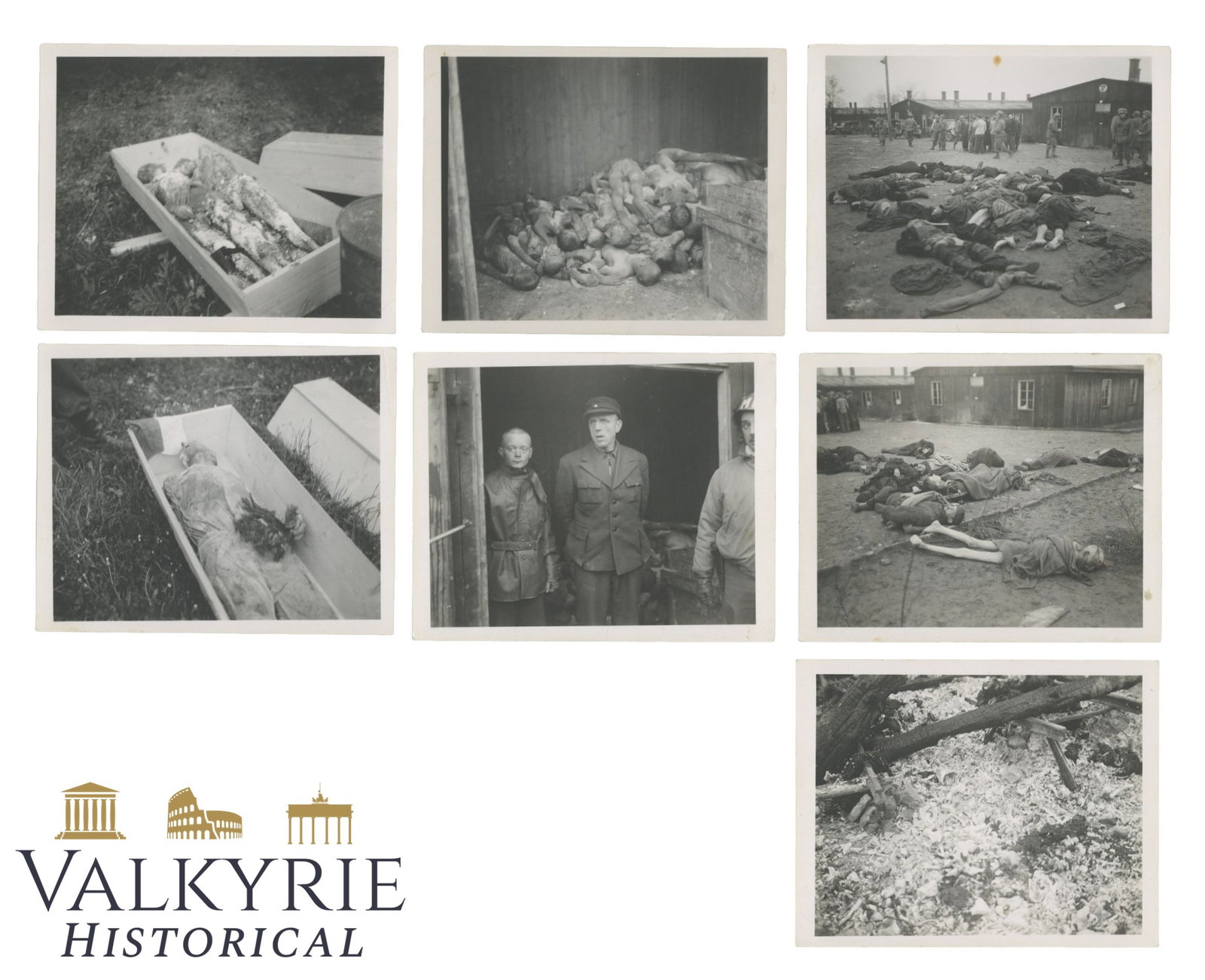 Set of 7 Inedit and Private Taken Photos By US Army Member That Liberated KL Ohrdruf: Set of 7 Inedit and Private Taken Photos By US Army Member That Liberated KL Ohrdruf, subcamp of KL Mauthausen. These photos, very graphic and disgusting, show the horrors that liberators had to witne
