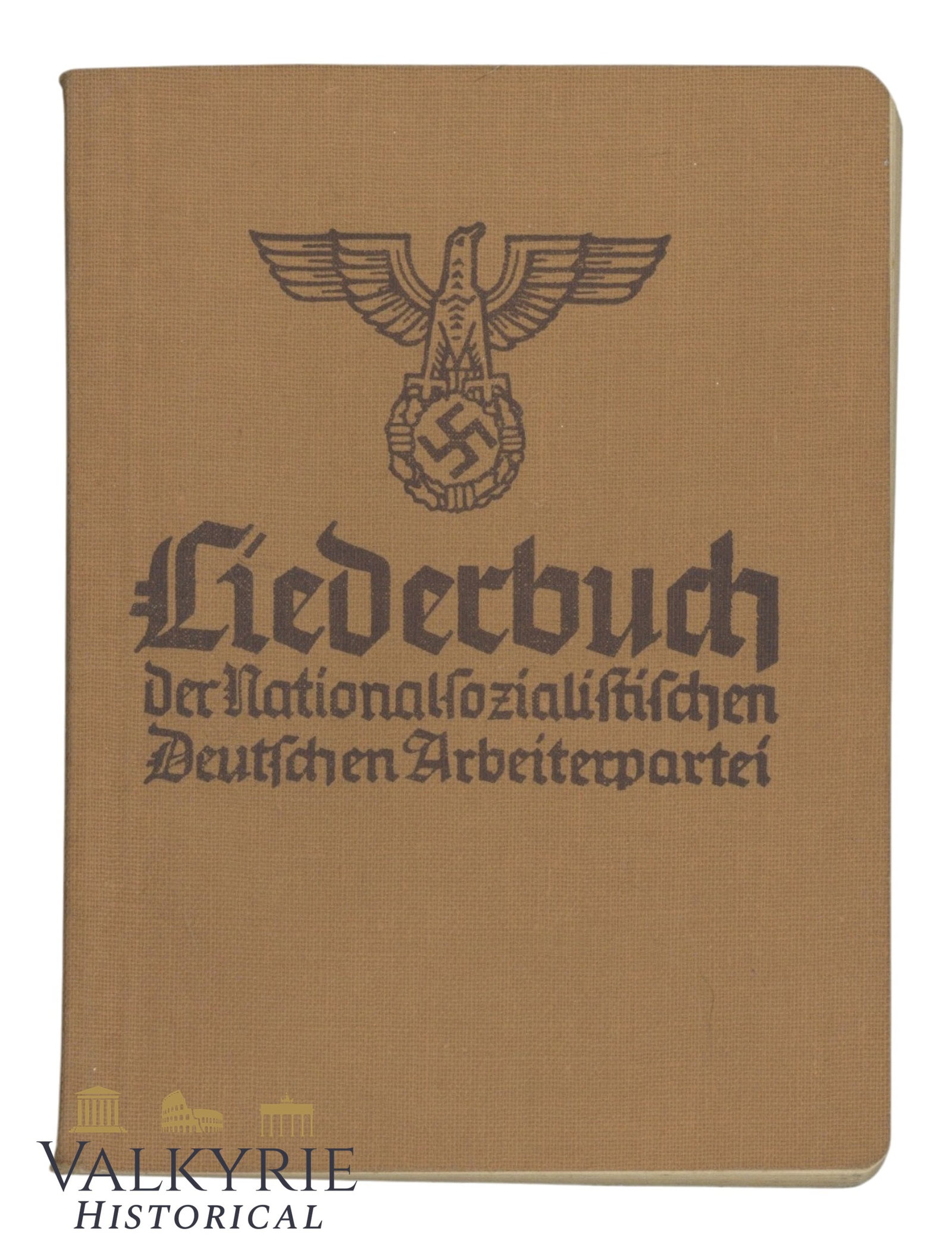 German Book "Songbook of the NSDAP" - 1940: German Book "Songbook of the NSDAP" - 1940. Hard cover. Published by central publishing house of the NSDAP in Munich. Shipping flat cost $25 it doesn't matter how many items you win. you pay just $25 