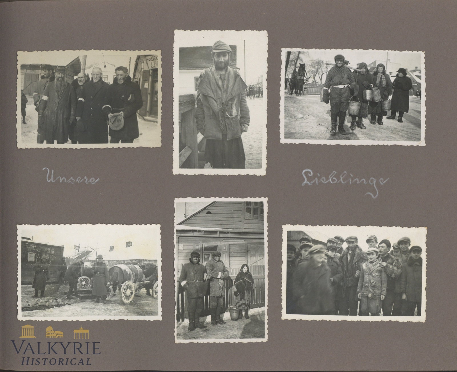 Private Photo Album of a German Soldier With Photos of Polish Jews (1 of 18)