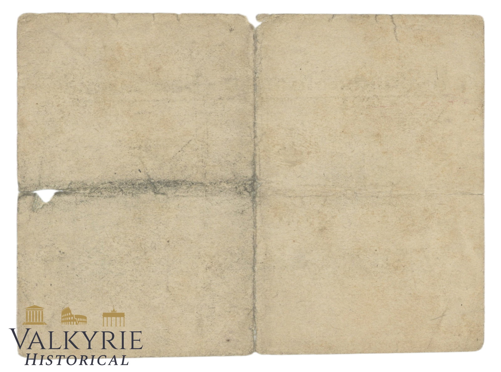 Buchenwald Concentration Camp SS Canteen Scrip – 1 RM (SS-Standort-Kantine Buchenwald Wertmarke) - 2