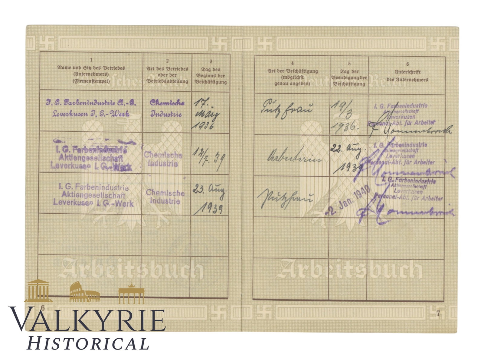 Arbeitsbuch IG Farben - 6