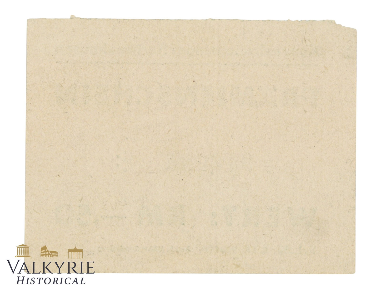 WWII Concentration Camp Sachsenhausen Scrip – 0.50 RM Prämienschein (June 1943) - 2