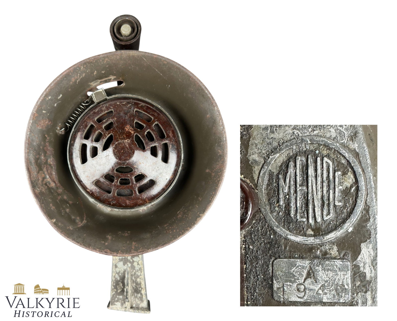 WWII German Hand-Crank Air Raid Siren (Handsirene) – Mende Dresden (c. 1940) (1 of 13)