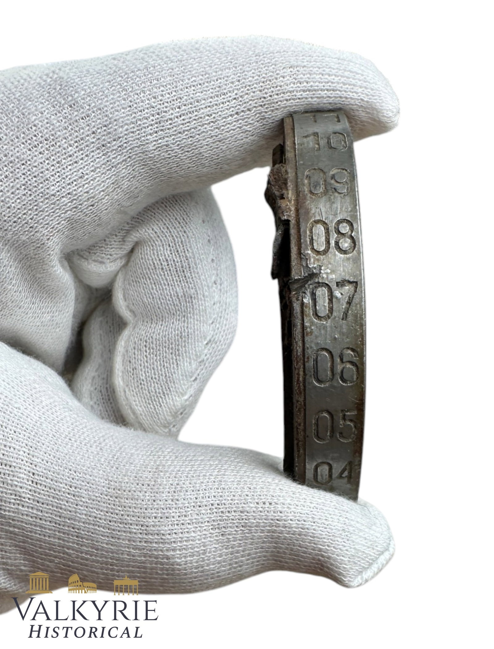 WWII Enigma Cipher Machine Rotor Ring Segment (Ringstellung) (1 of 9)
