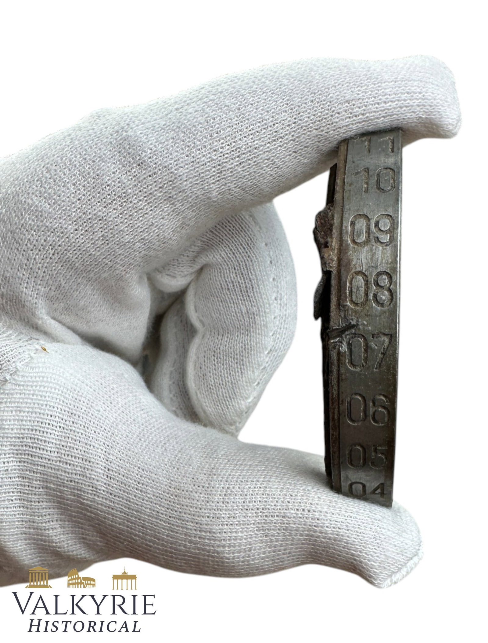 WWII Enigma Cipher Machine Rotor Ring Segment (Ringstellung) - 9