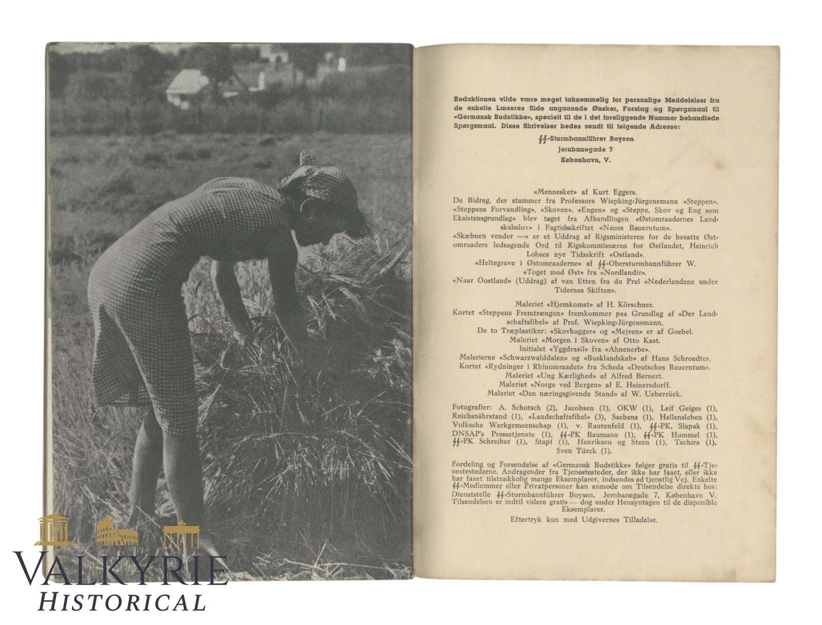 SS Magazine "SS-Germanische Leitheft" - 2th Year - Number 5 - 1942 - 16