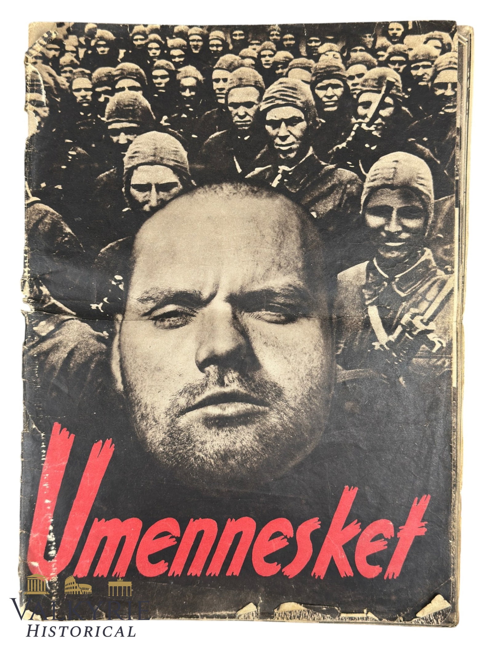 Very Rare Version of the Anti-Semitic Journal "Der Untermensch" in Norwegian Version !: Very rare version of the ultra Anti-Semitic journal "Der Untermensch" in Norwegian entitled "Unmennesket " (English: The Subhuman). One of the most gruesome and derogatory anti-Semitic publications of