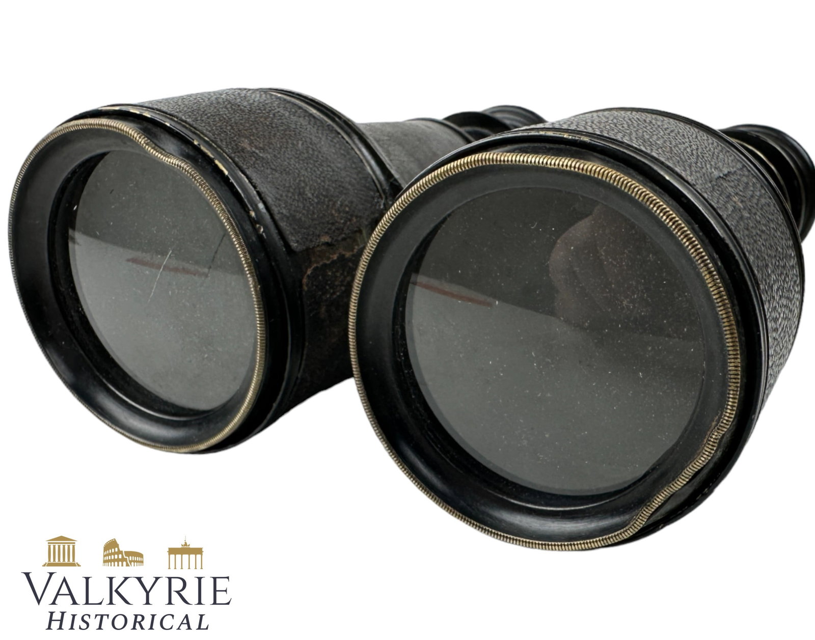 Old German Military Binoculars - Small (1 of 9)