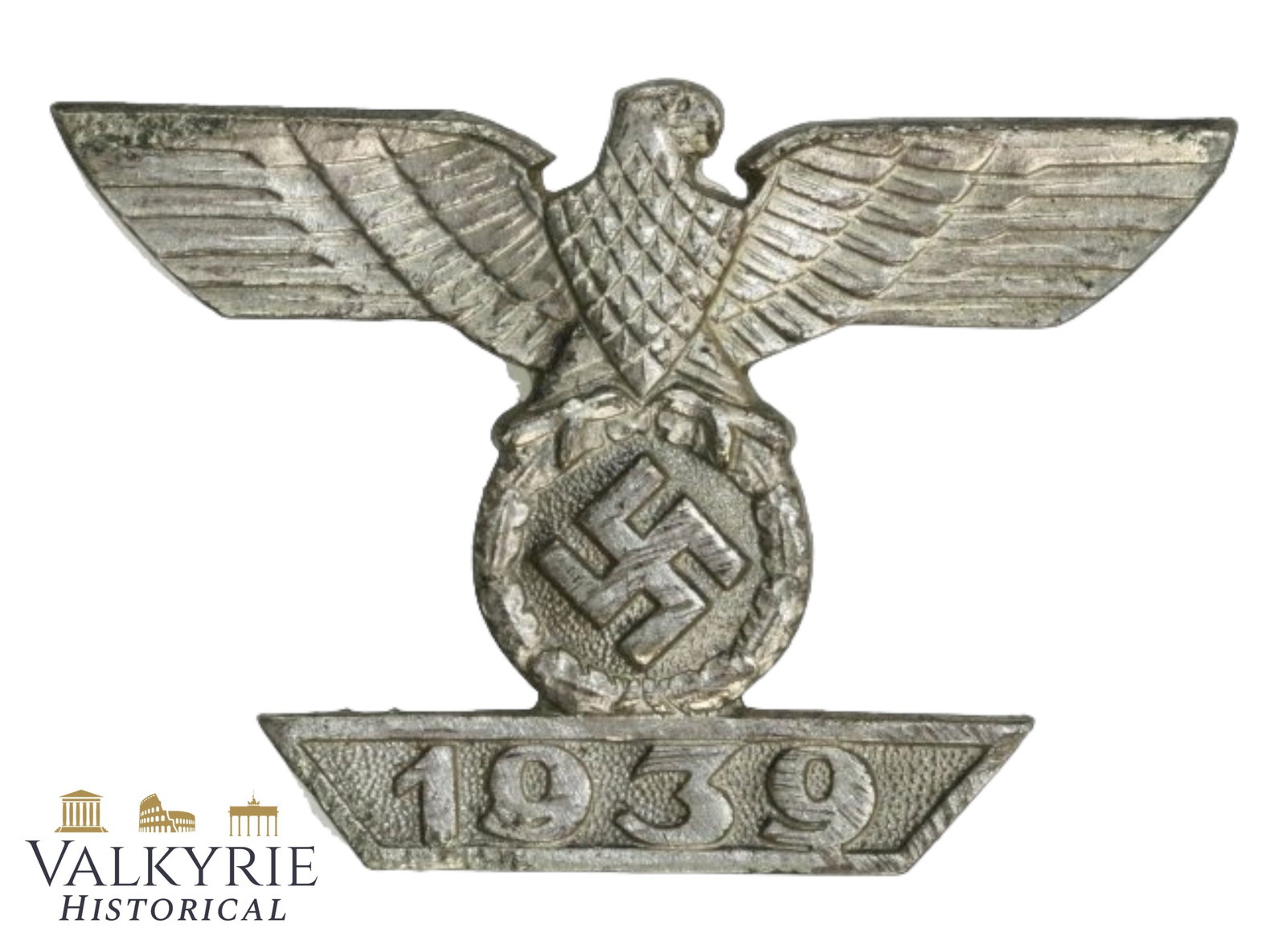 Nazi Bar to the Iron Cross 1st Class, 1939. Spange 1939 EK.: Bar to the Iron Cross 1st Class, 1939. (Spange 1939 zum EKI Klasse 1914). On September 1st 1939 Hitler once more reinstituted the Iron Cross series of awards in the First and Second Classes and establ