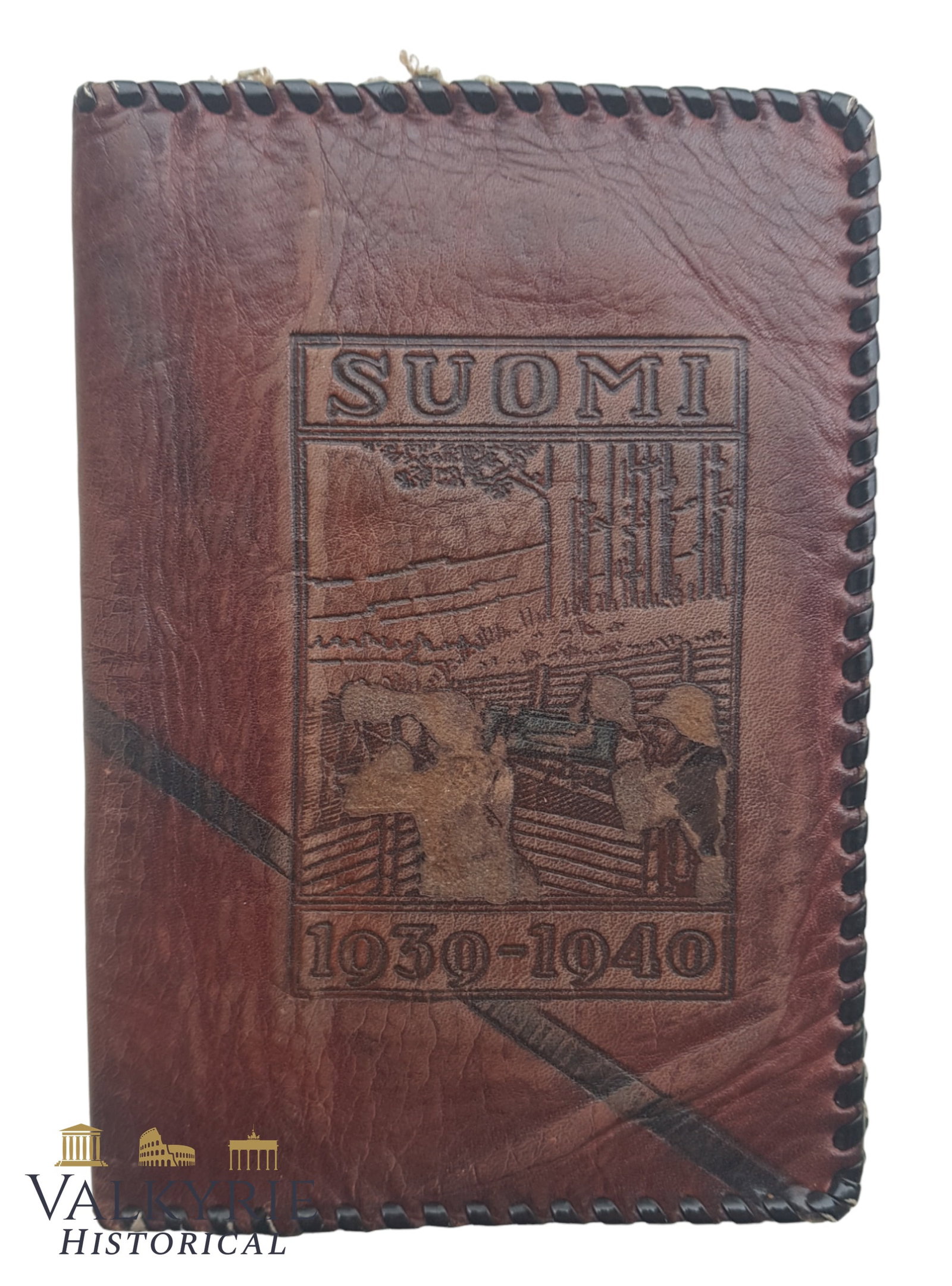 Nice Hand Made Leather Wallet of a Finnish Soldier with the Legend "Suomi 1939-1940" (1 of 4)