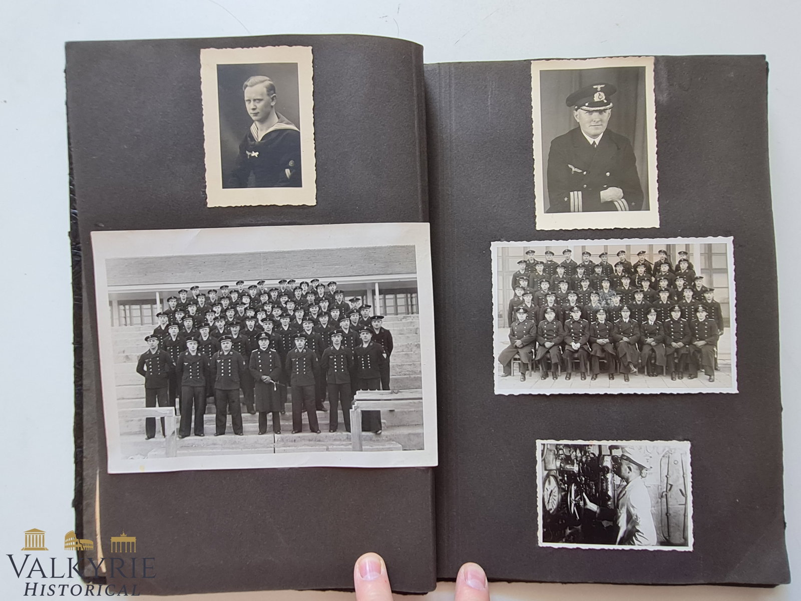 Big Photo Album of a Kriegsmarine Soldier in WW2 (1 of 17)