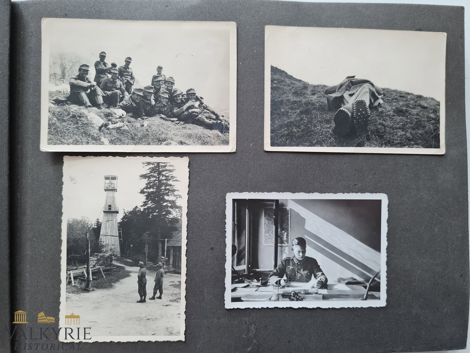 Excellent Photo Album of Wehrmacht Officer during WW2 (1 of 20)
