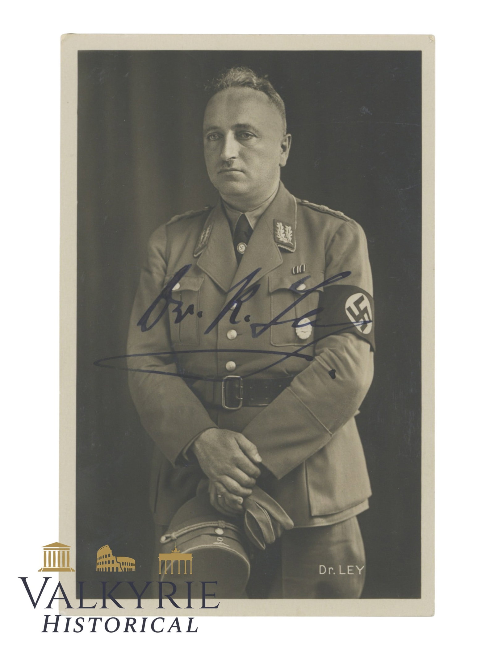 Signed Dr. Robert Ley Photograph - 2