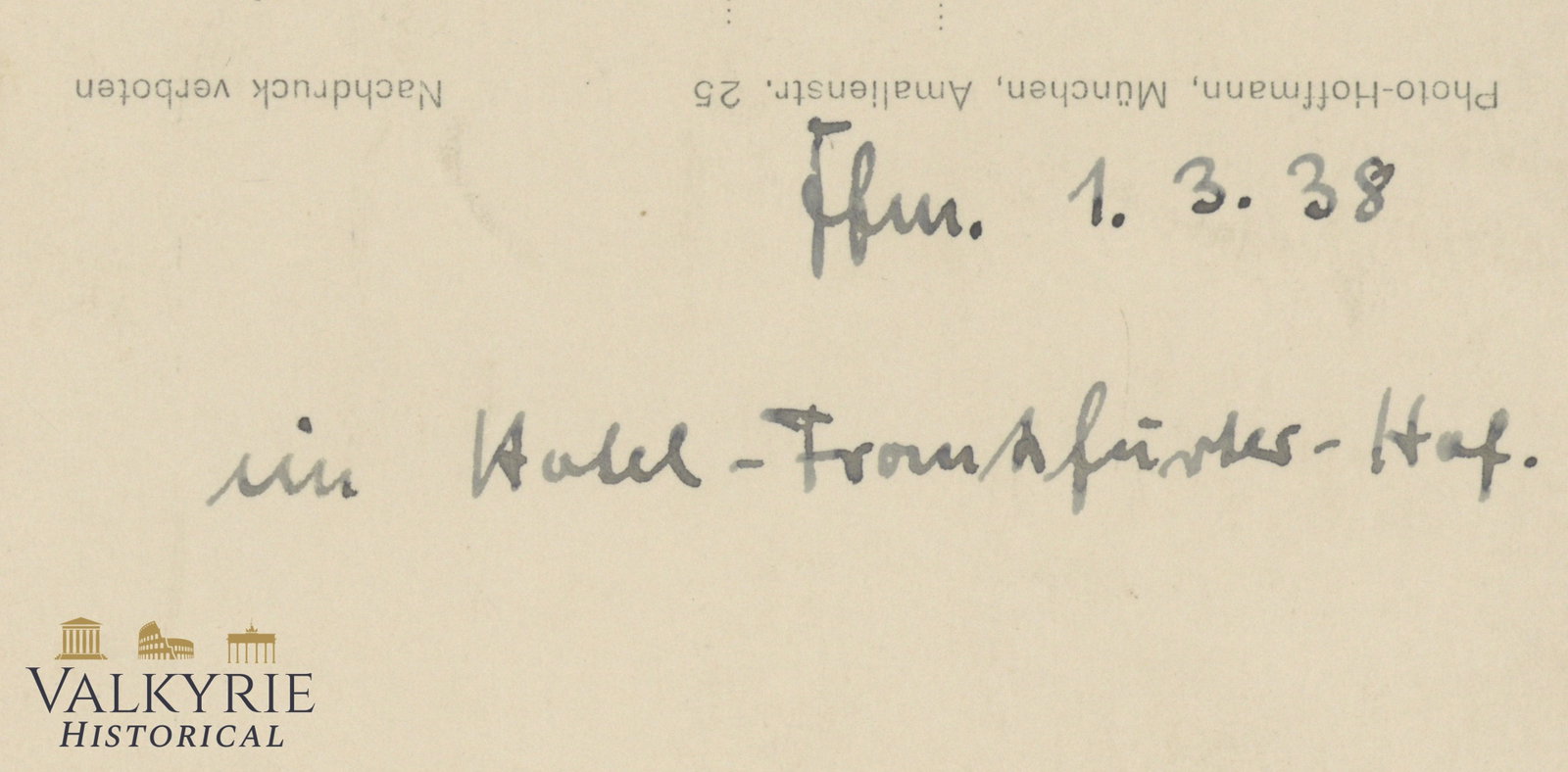 Signed Dr. Robert Ley Photograph - 5