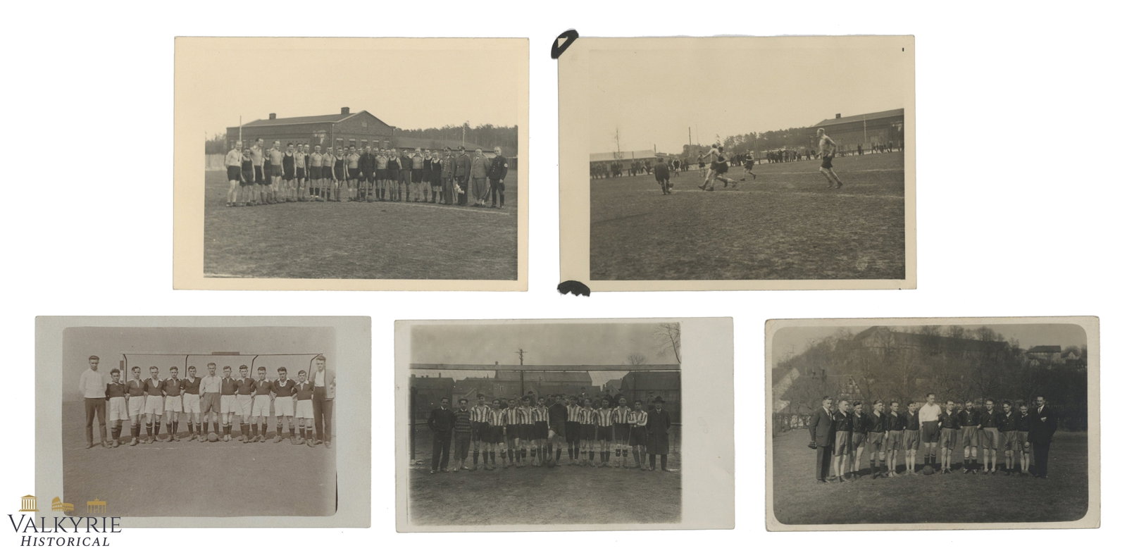 Set of 5 Photos of Football Teams in Nazi Germany (1 of 11)