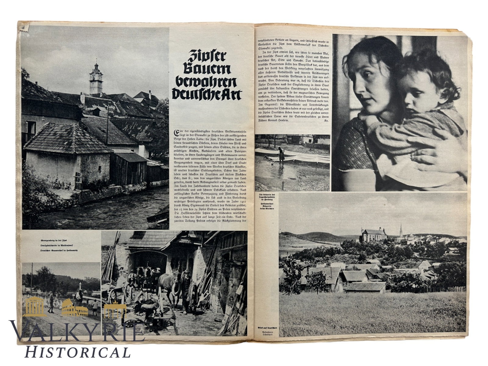 German Magazine "Der Volksdeutsche" - Nr. 19 - 1. October 1938 - "Sudetenland Returns Home!" - 8