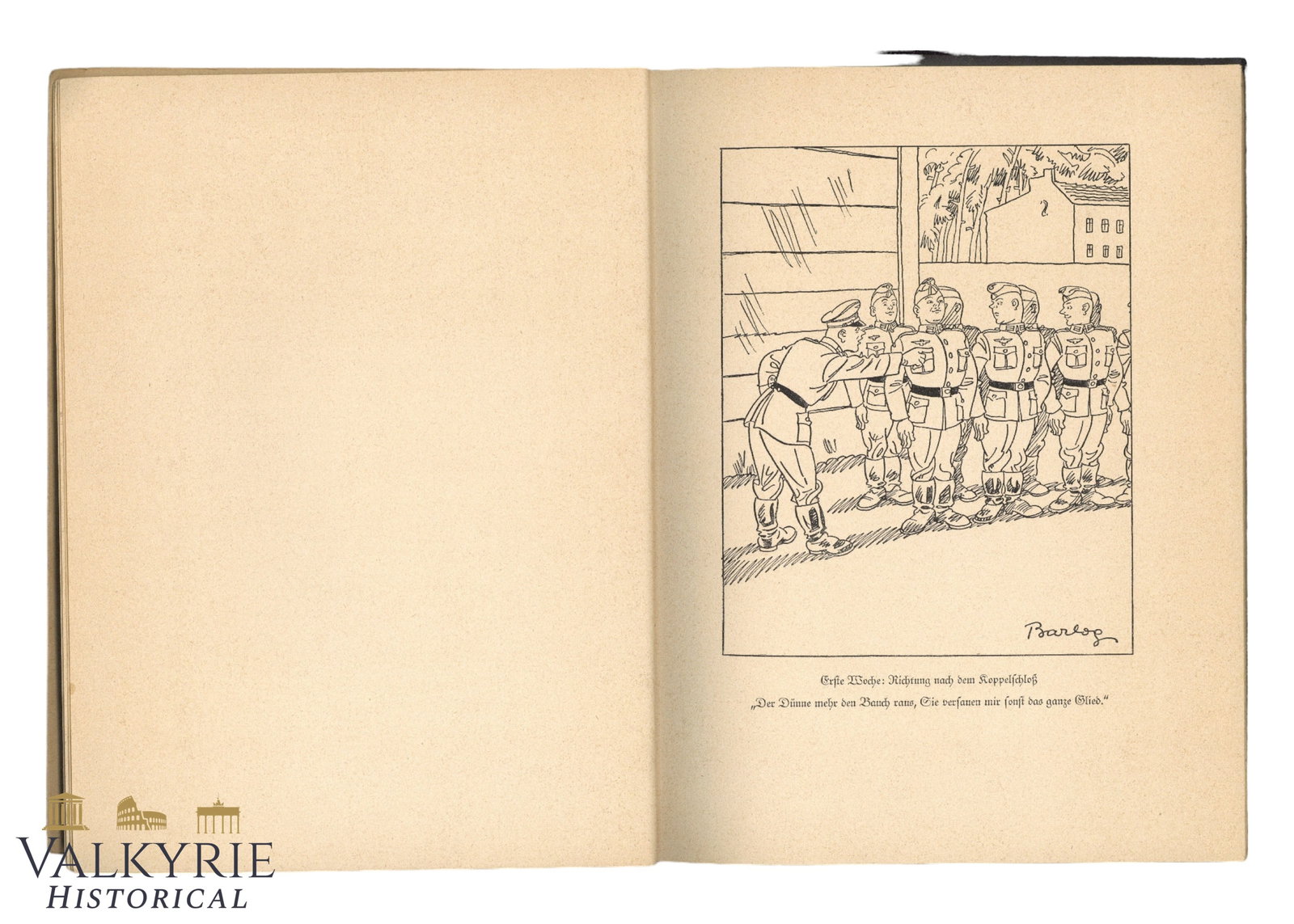 German Humour Booklet "Balrog's Funny Soldier's Primer" by Ferdinand Barlog - 5