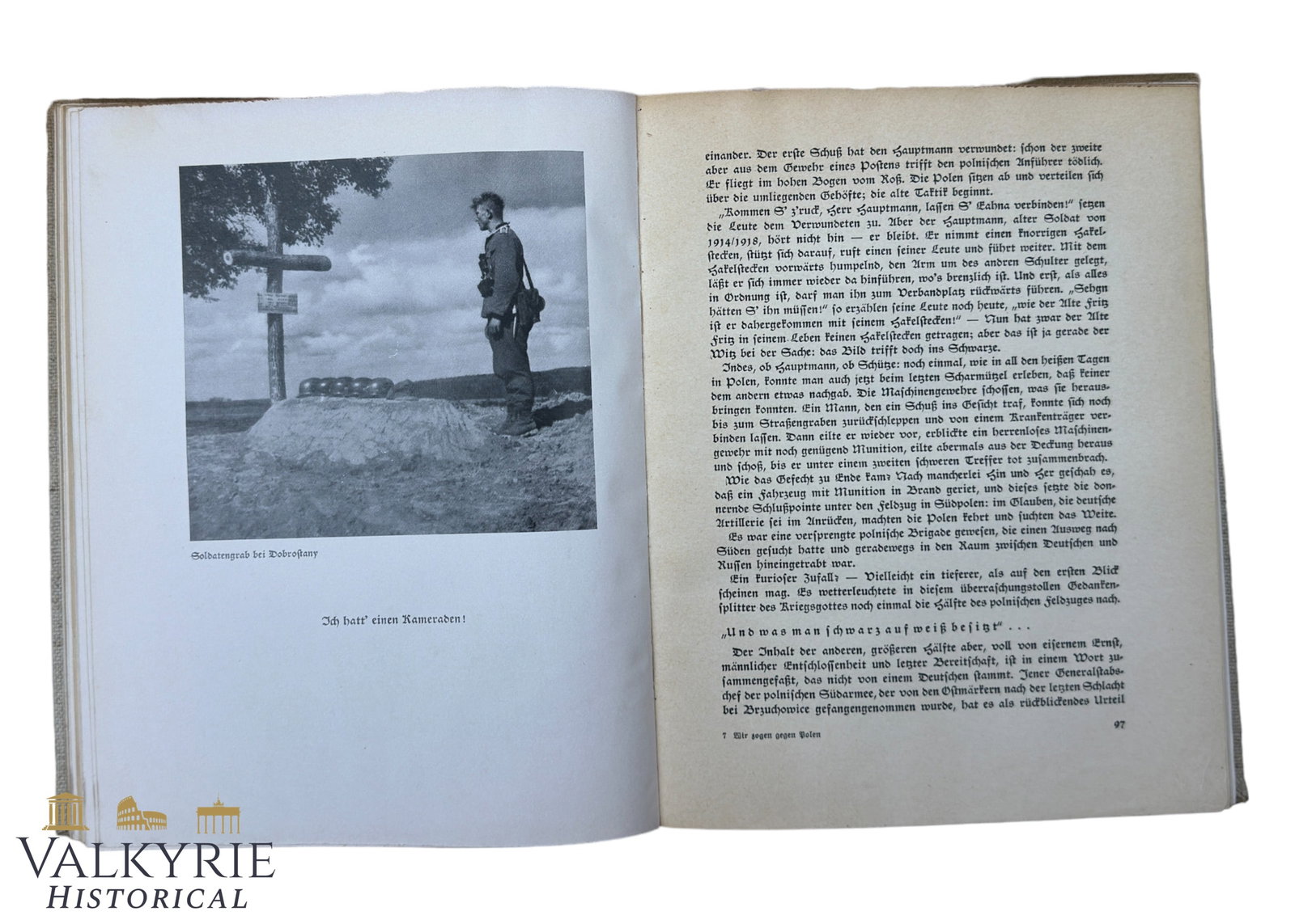 German Book "We Moved to Poland" by Generalkommando VII Armeekorps - 16