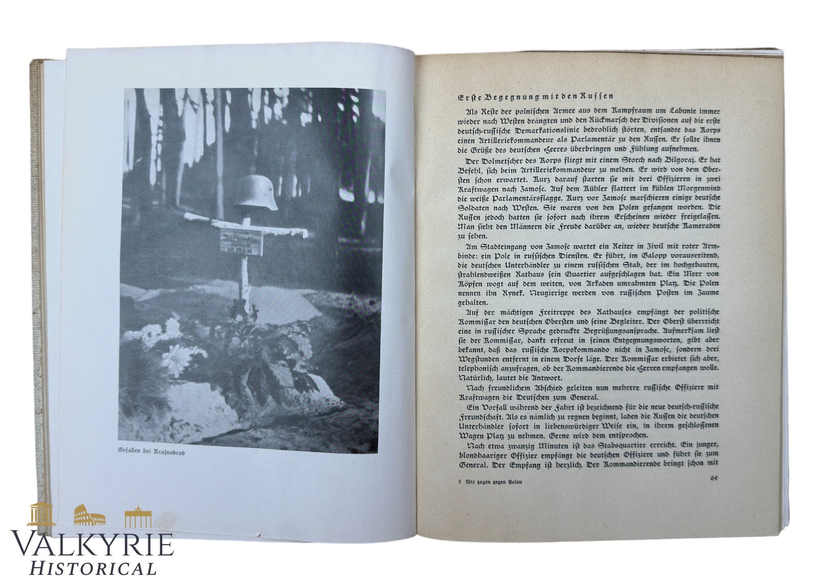 German Book "We Moved to Poland" by Generalkommando VII Armeekorps - 8
