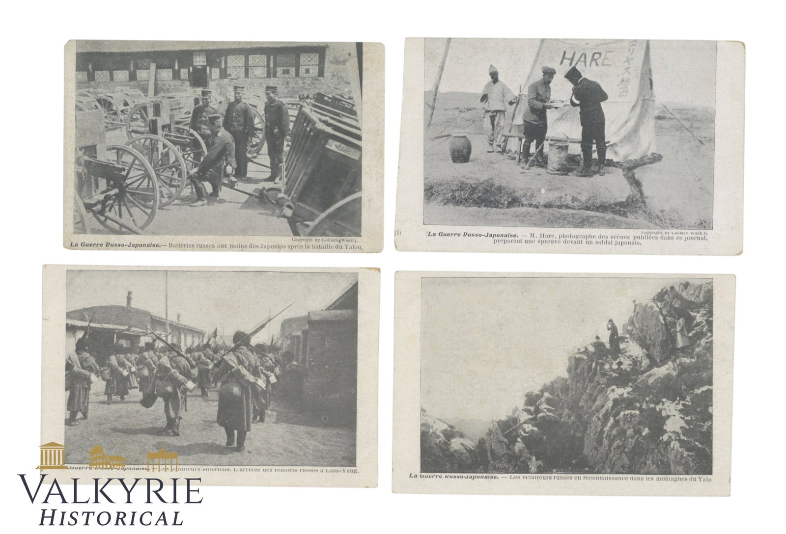 4 Postcards from the Russo-Japanese War 1904-1905: 4 Postcards from the Russo-Japanese War depicting both Russians and Japanese. Unwritten and unsent, 1904-1905Shipping flat cost $25 it doesn't matter how many items you win. you pay just $25 for shipp