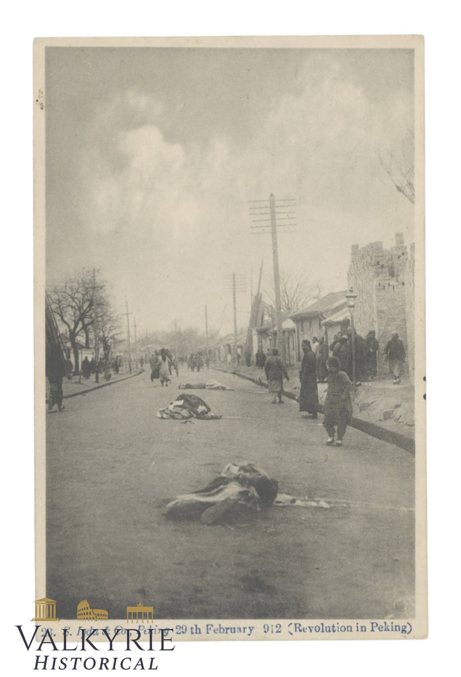 China Beijing - February 29, 1912 Revolution in Pekin. (1 of 2)
