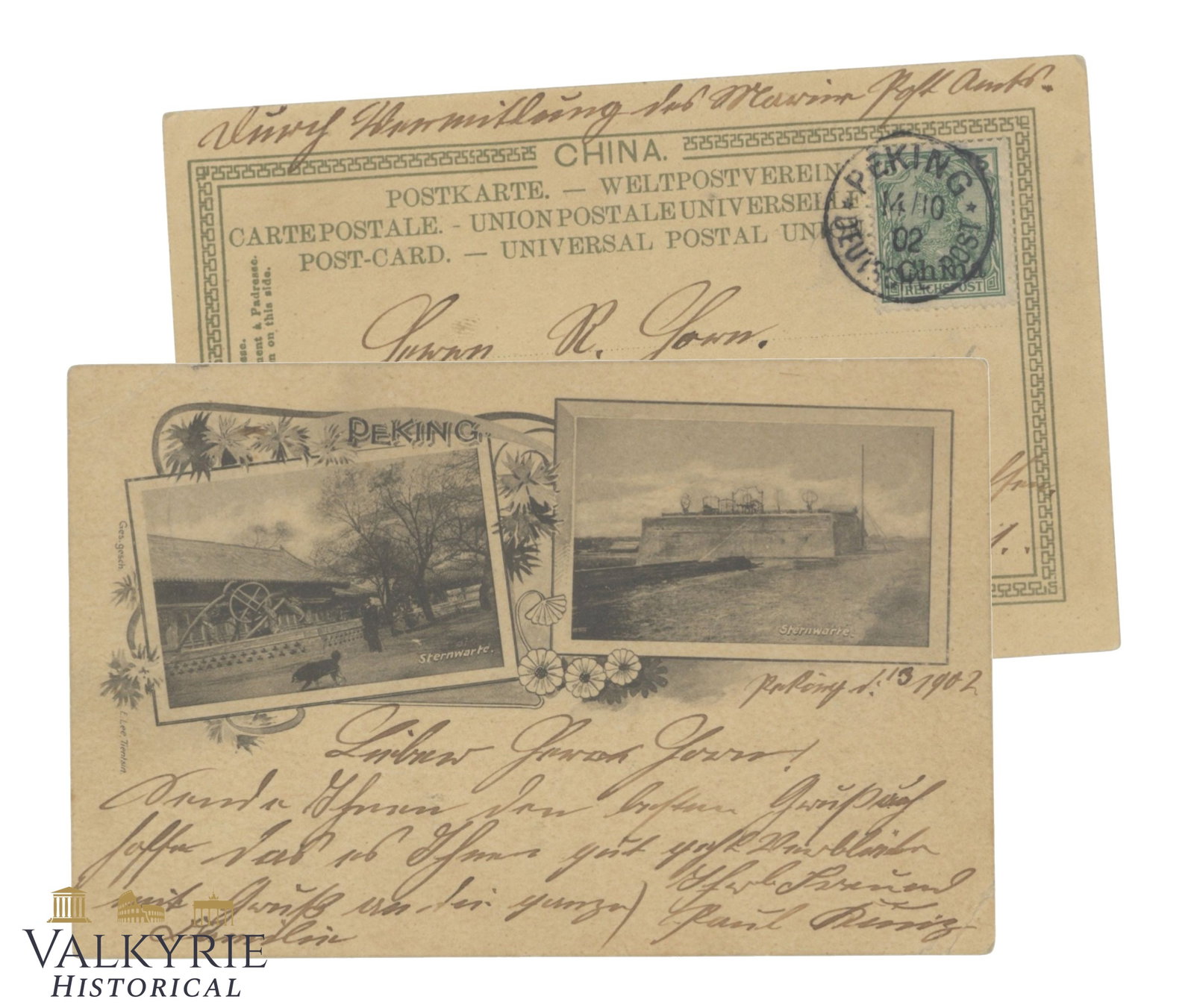 Beijing, Pekin , China - Observatory, circa 1900. Rare (1 of 3)